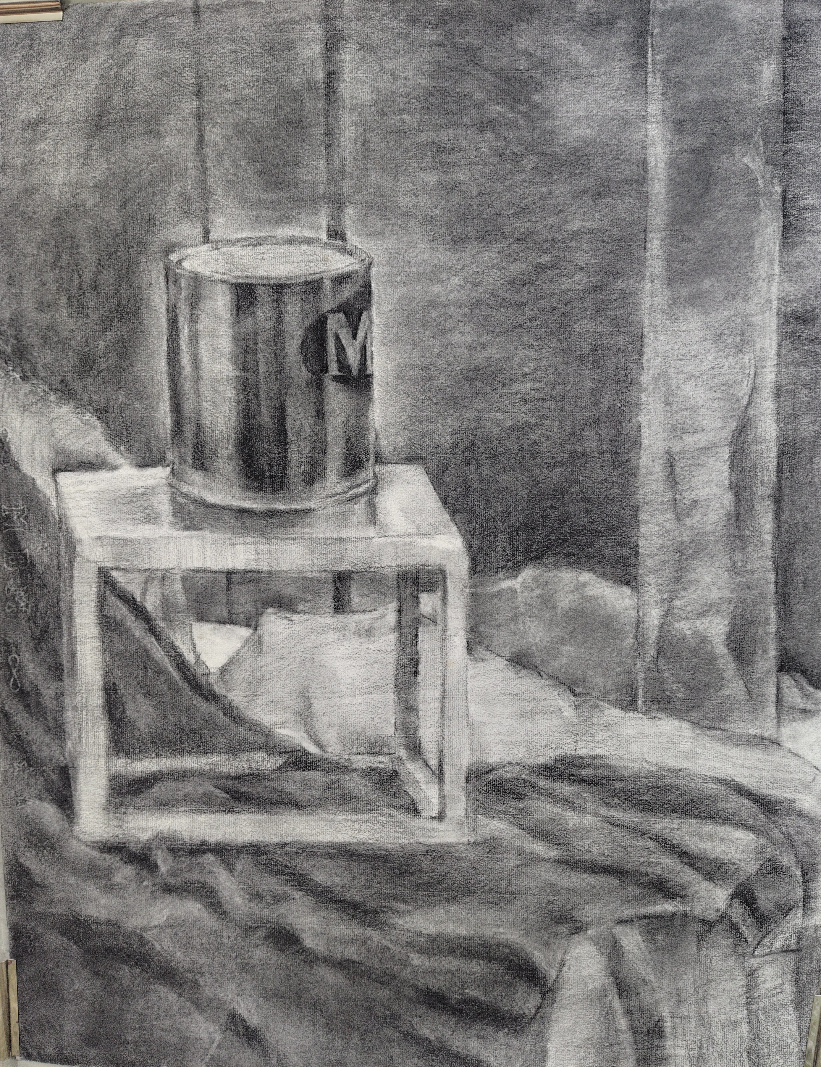 CAGRAIN CANSO 作 鉛筆画 / 木炭画 高校の時描いた木炭デッサン＊＊追加と振り返り＊＊｜ぎんなん
