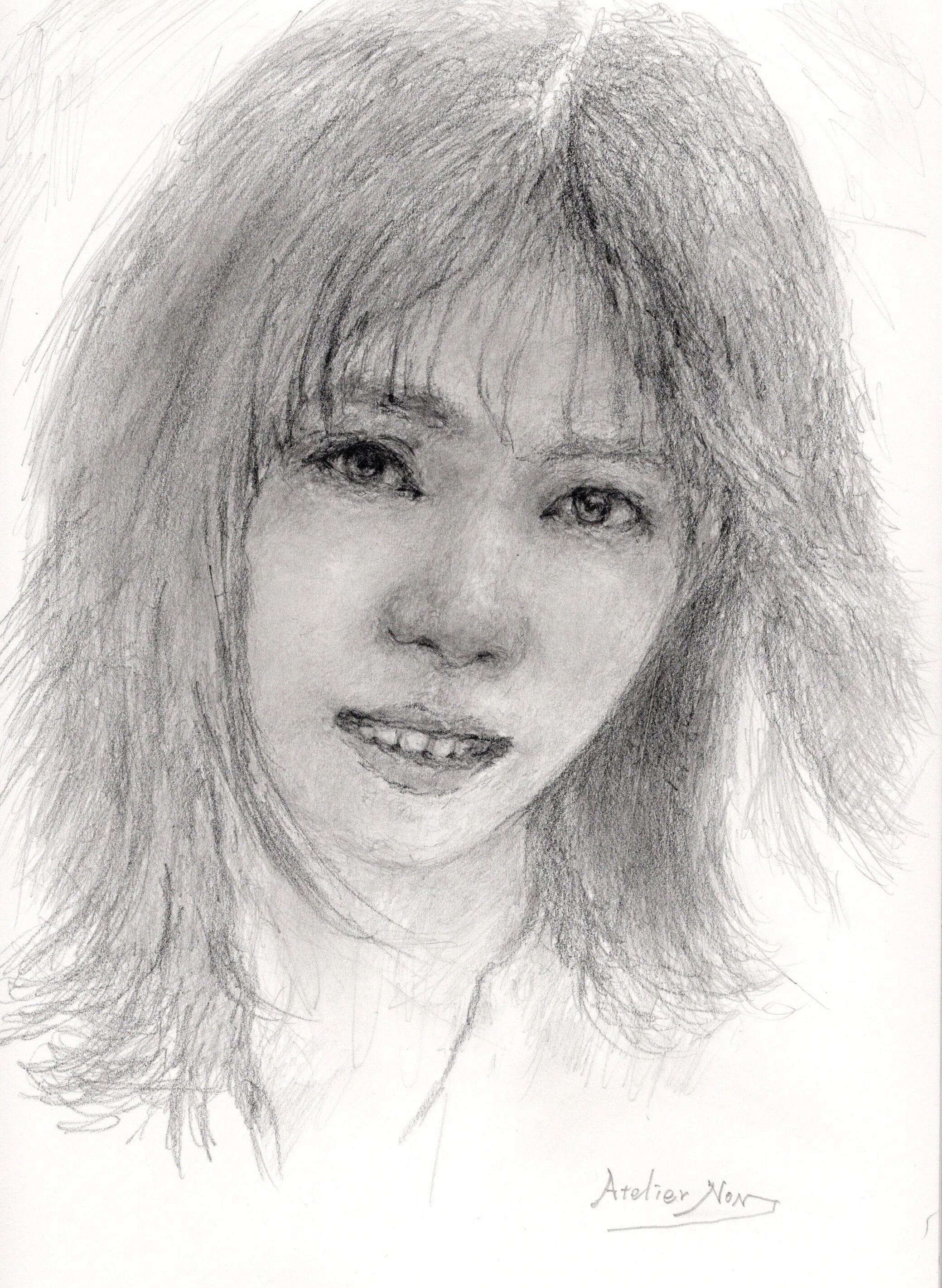なぜ、わたしは鉛筆画を描くのだろう｜Atelier Non