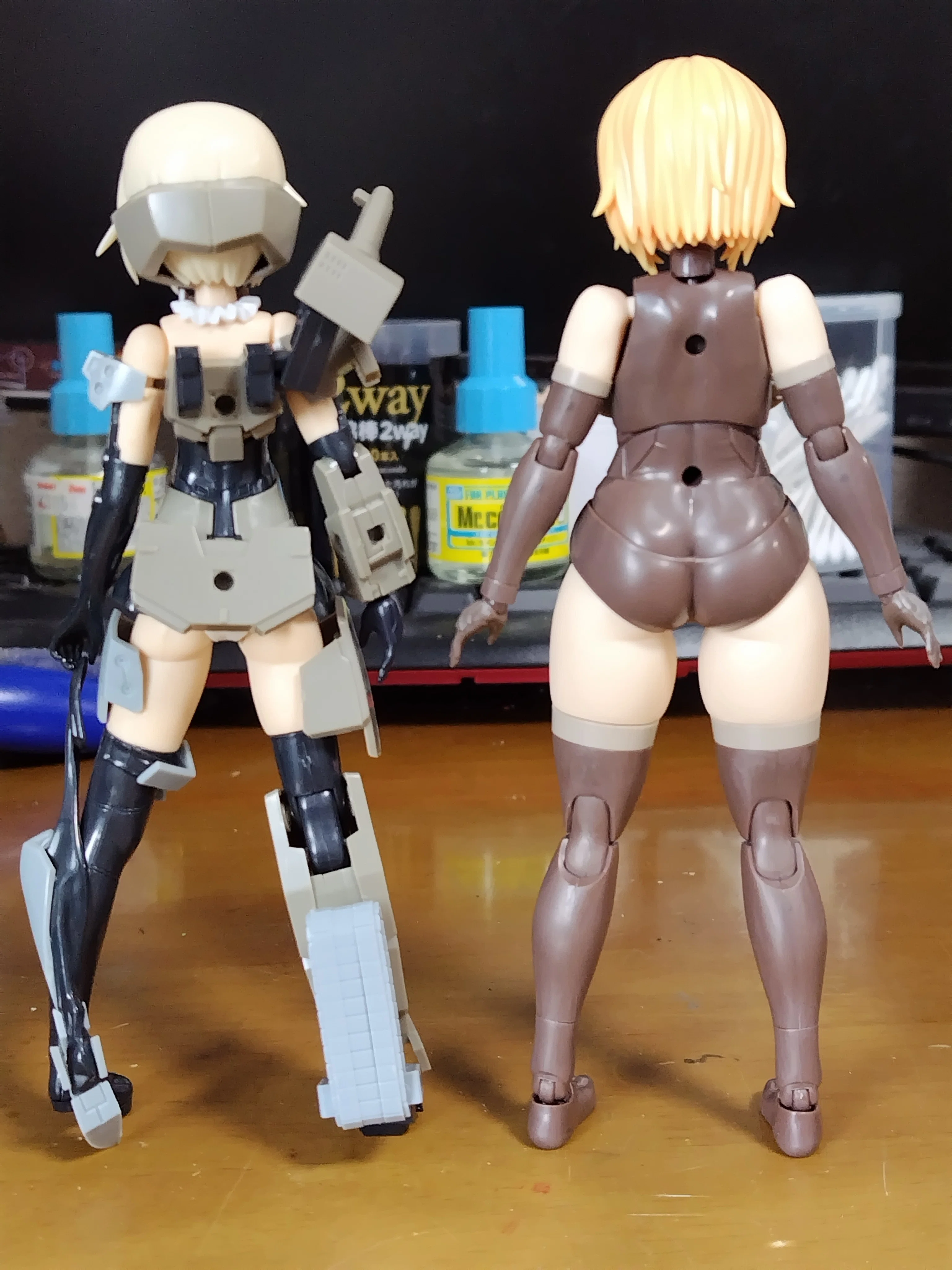 フレームアームズ・ガール 輝鎚・甲(カグツチ・コウ) 箱絵＆軽めの