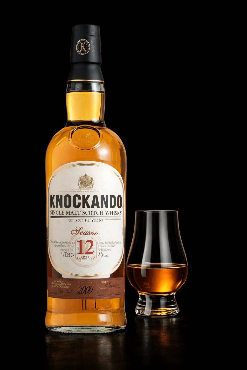 ノッカンドゥ 12年（Knockando 12 Years）｜グラスの底が見えるまで