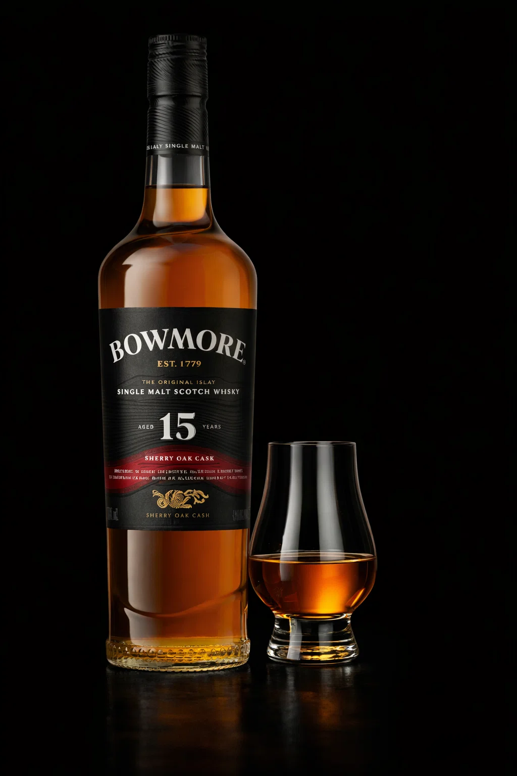 ボウモア 15年（Bowmore 15 Years）｜グラスの底が見えるまで （グラ底