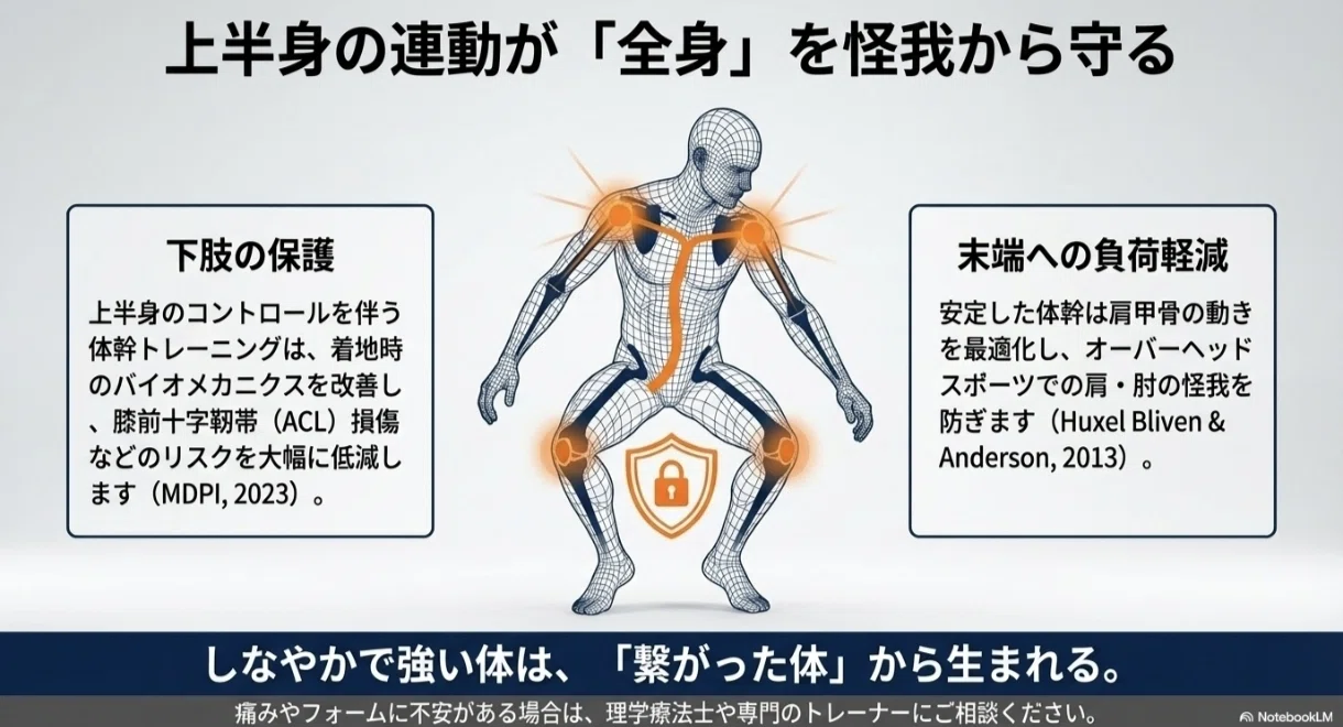 肩こり・腰痛を根本から変える！最新「Upper Body to Core Linkage