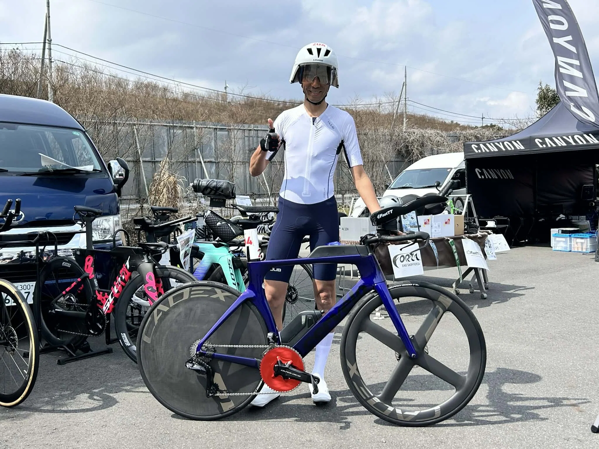 第11回しろさとTT200 走行写真（200km,50kmA,50kmB）｜BIKE SHOP FORZA