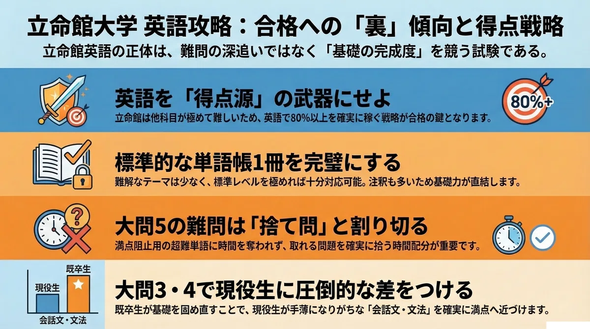 【プロが解説】2027年度入試対応！立命館大学・英語の完全攻略ロードマップ〜既卒生だからこそできる戦略的勉強法〜｜KKDRオンライン英語塾