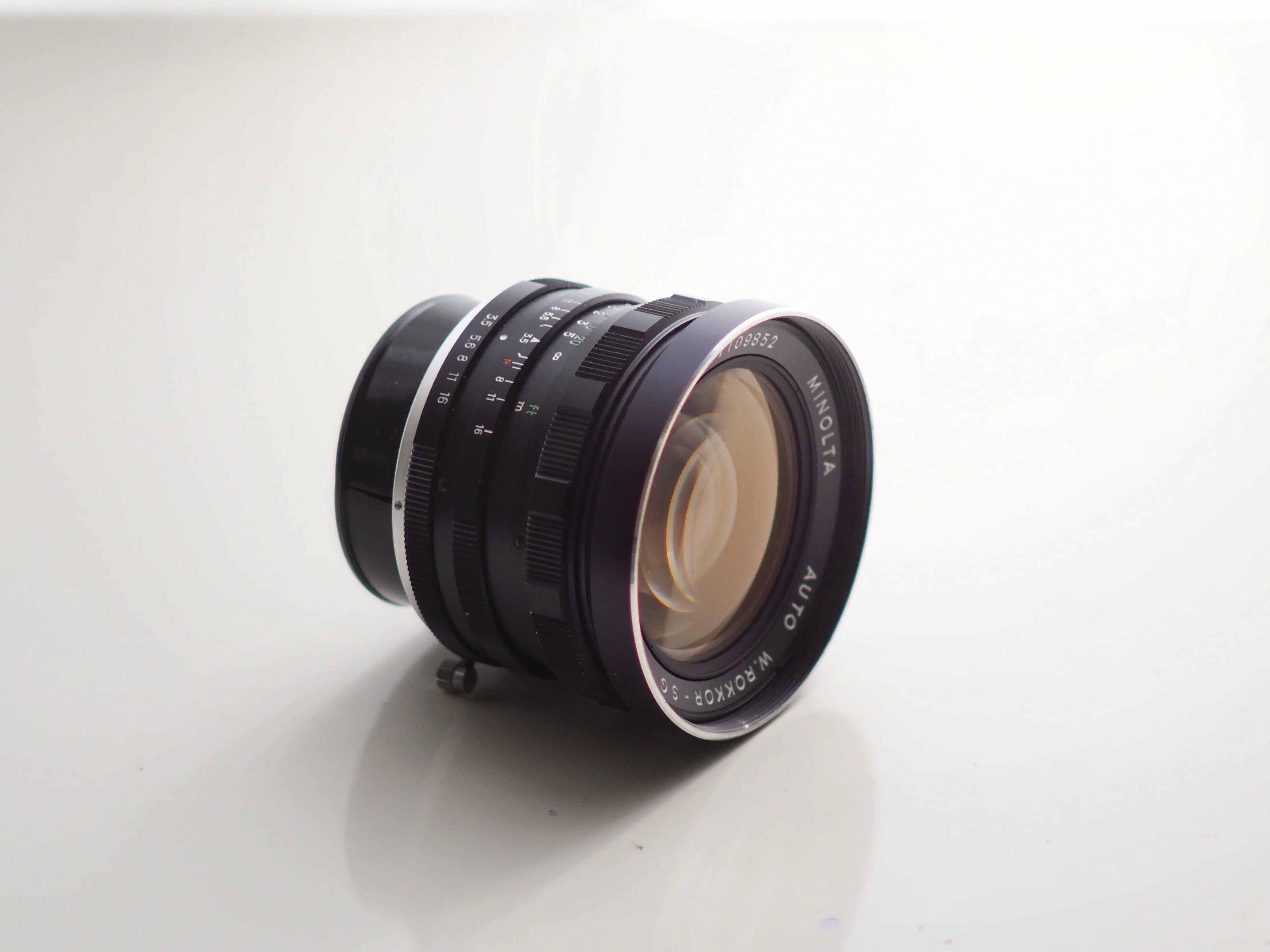 MINOLTA MD W.ROKKOR 28mm F3.5 カビ曇りなし#155 MC W.ROKKOR-SG 28mm F3.5（初期型） - 古レンズの風に吹かれて
