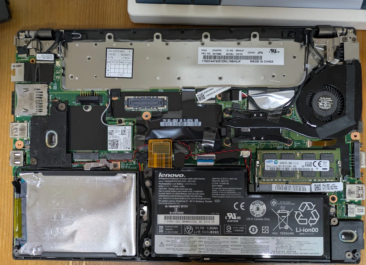 ジャンクThinkpadを買う｜ねりうに