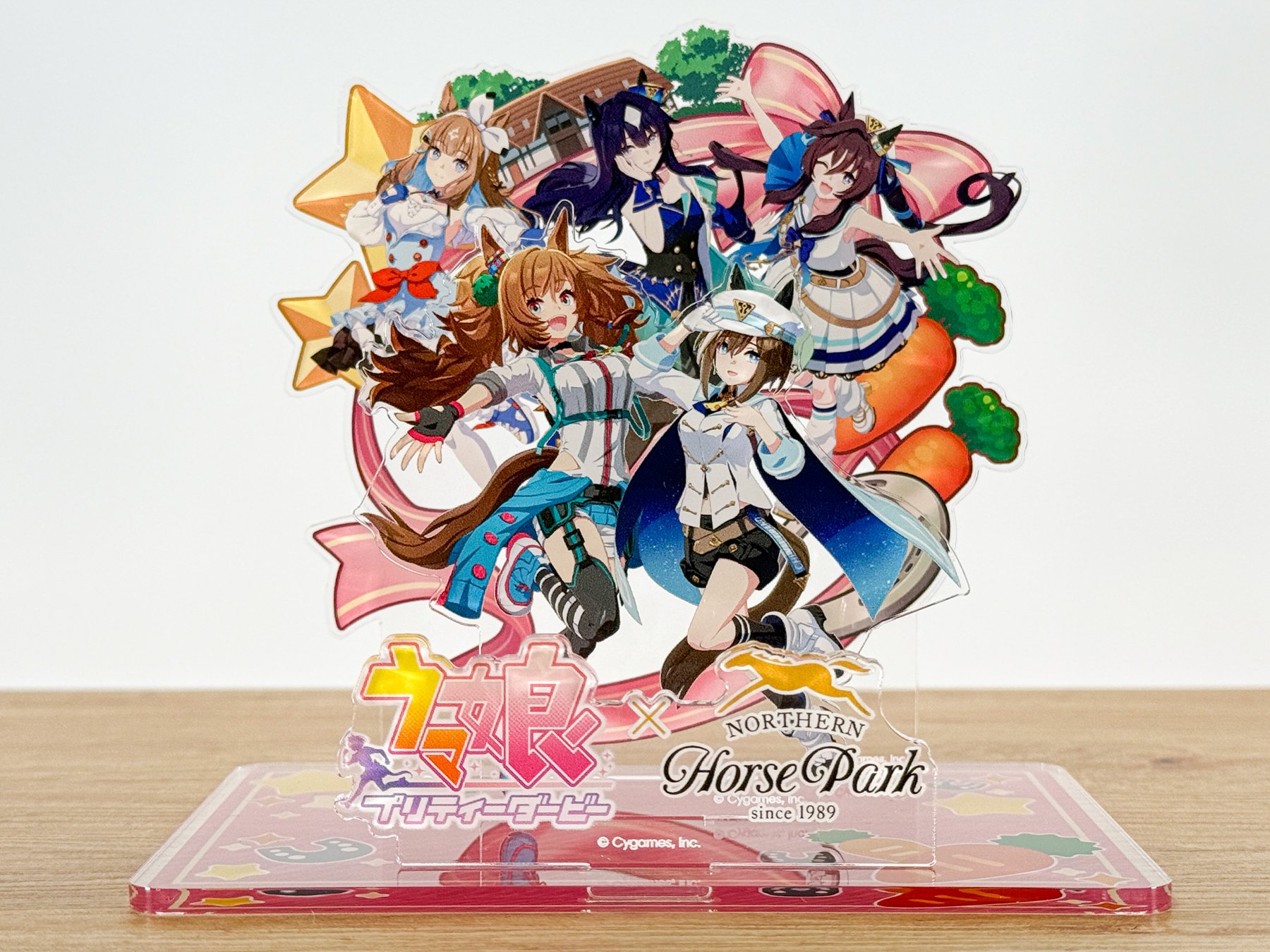 ウマ娘　ノーザンホースパークコラボ　アクリルジオラマ　クリアファイル　２点セット No.003｜気に入っているモノ：ウマ娘 プリティーダービー × ノーザン