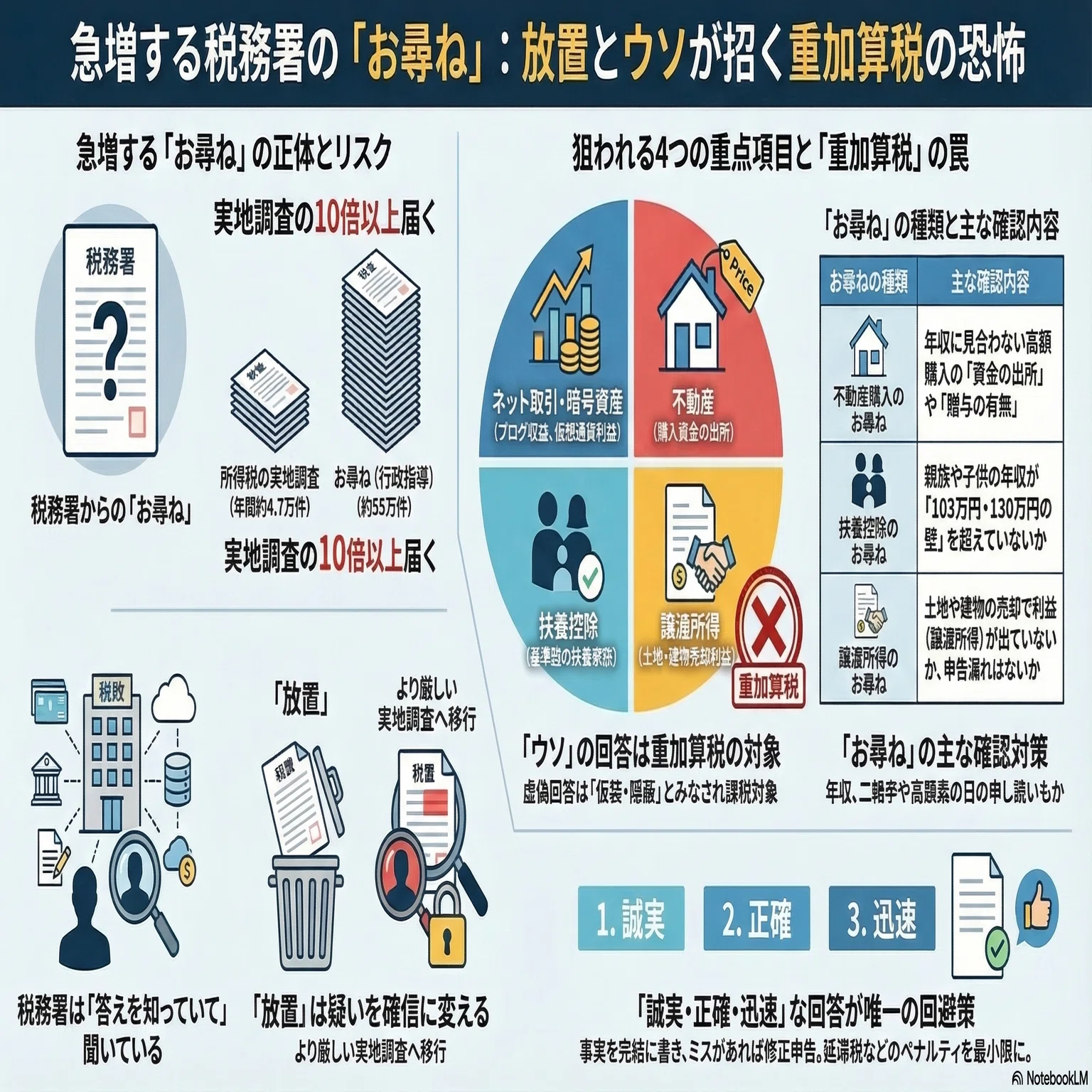 逃げ切り不可能】2026年「AI税務調査（KSK2）」本格始動！急増する
