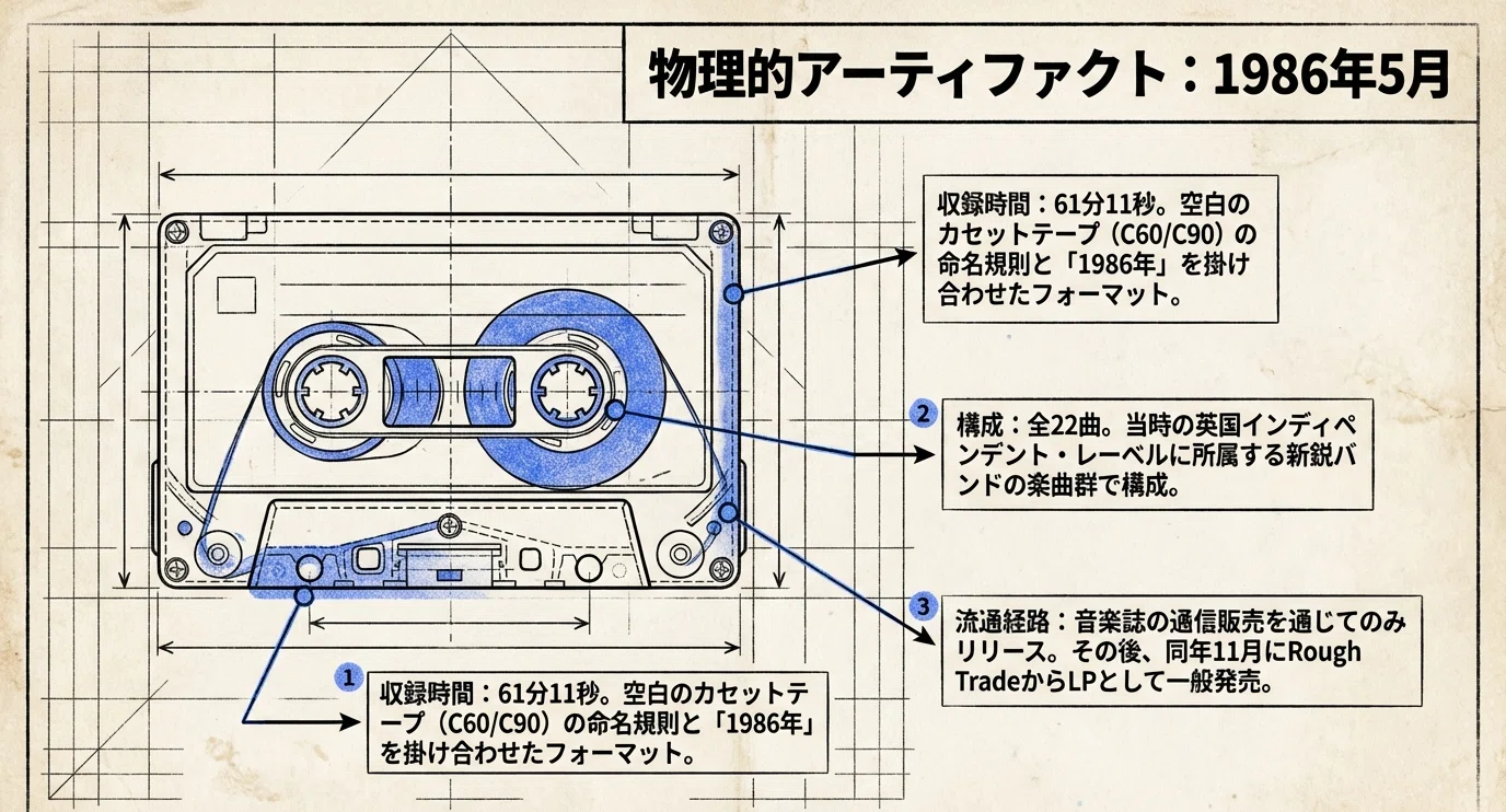 C86』単なるカセットテープがいかにして「インディー・ポップ」という