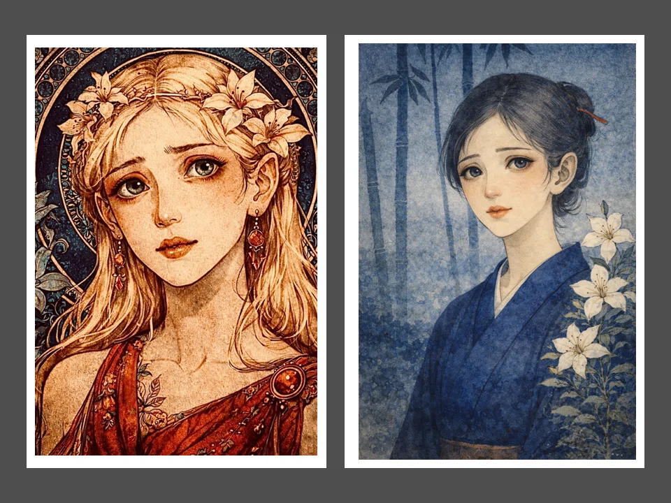 \"美しい人\"絵／肖像画 美しい夫人たちの肖像 | アート名画館 公式ブログ