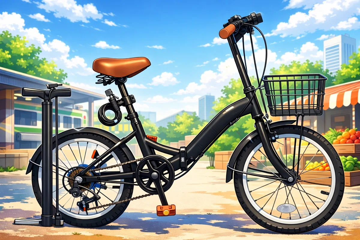 Amazonで人気のMixiu折りたたみ自転車をチェック/コスパ重視で選びたい