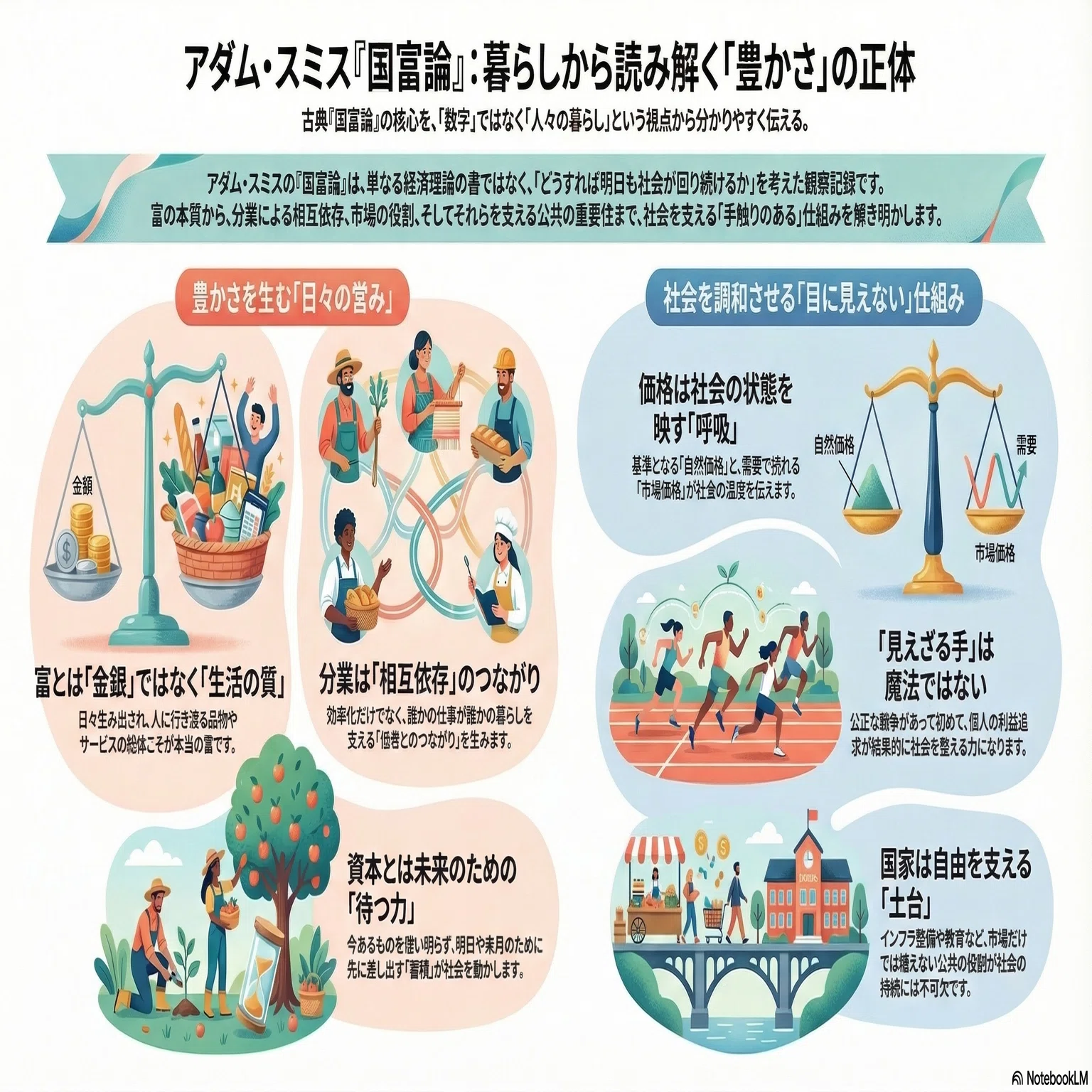 書評】アダム・スミス『国富論』――暮らしの手触りから資本主義を