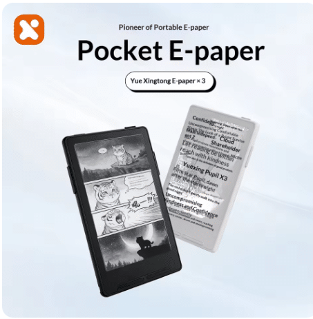 XTEINK 電子書籍リーダー 超小型・超薄型のEInk電子書籍リーダーXTEINK X4 vs X3徹底比較｜NUMA_ali
