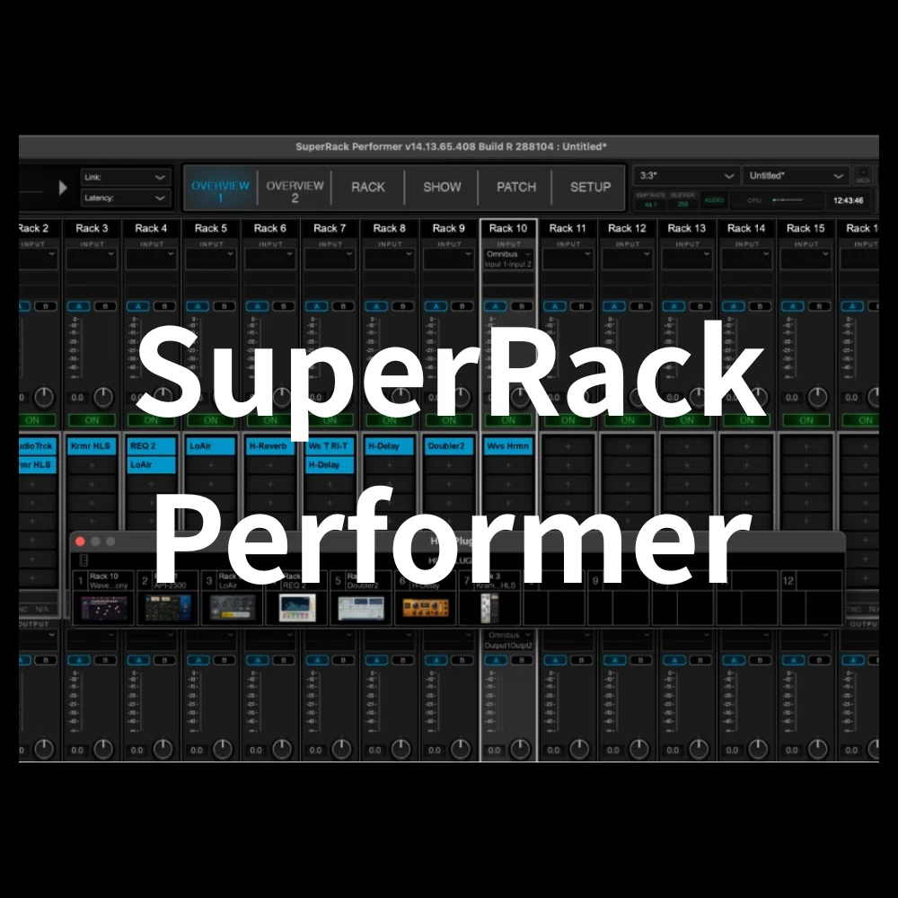 ライブ音響の決定版「Waves SuperRack 入門ガイド」〜SoundGridと