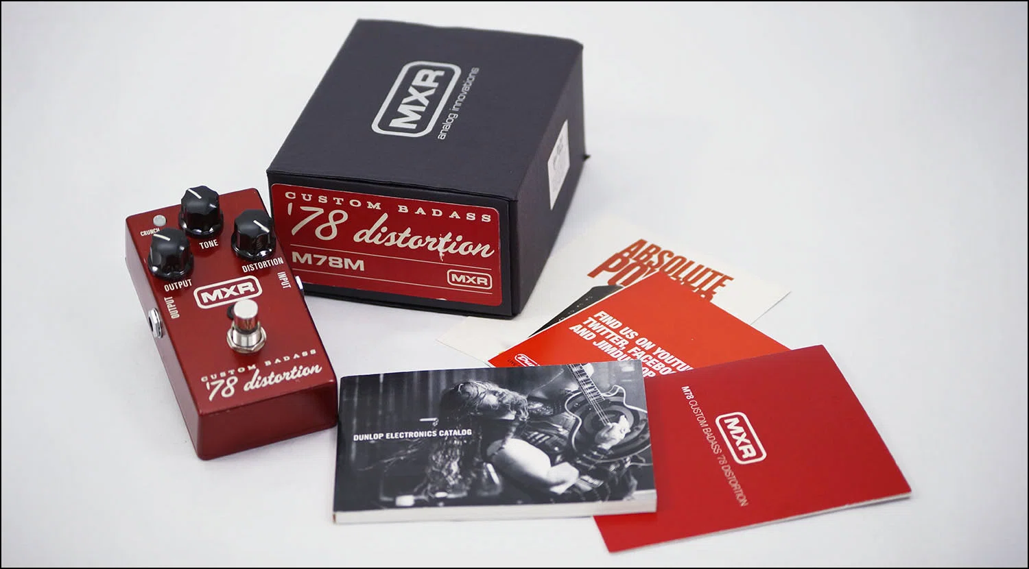 特選中古品！MXRの人気モデル「Custom Badass '78 Distortion」が入荷