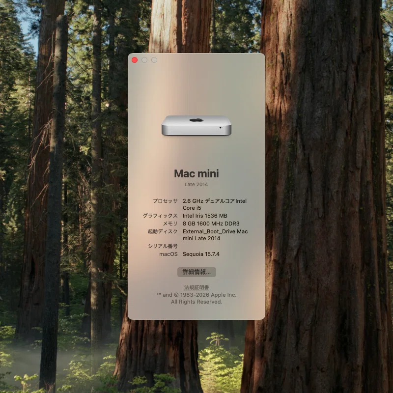 Legacy Mac mini: Information regarding OCLP updates for macOS