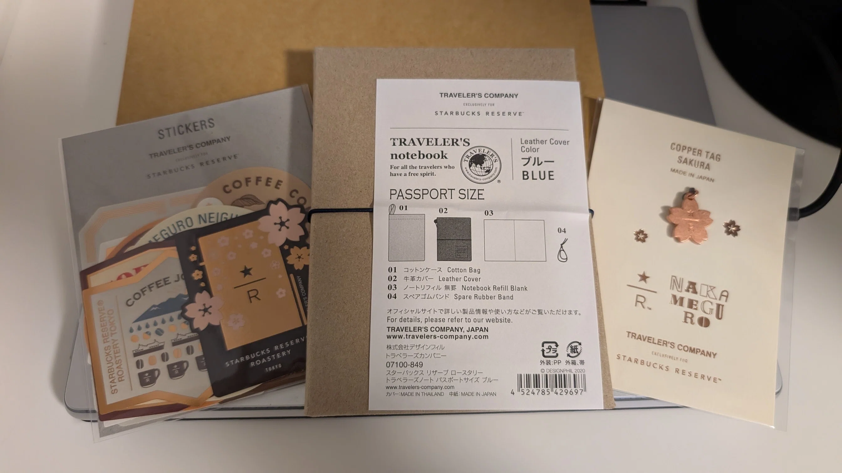 私の手帳｜トラベラーズノート（ロースタリー東京限定モデル）｜もちピロー