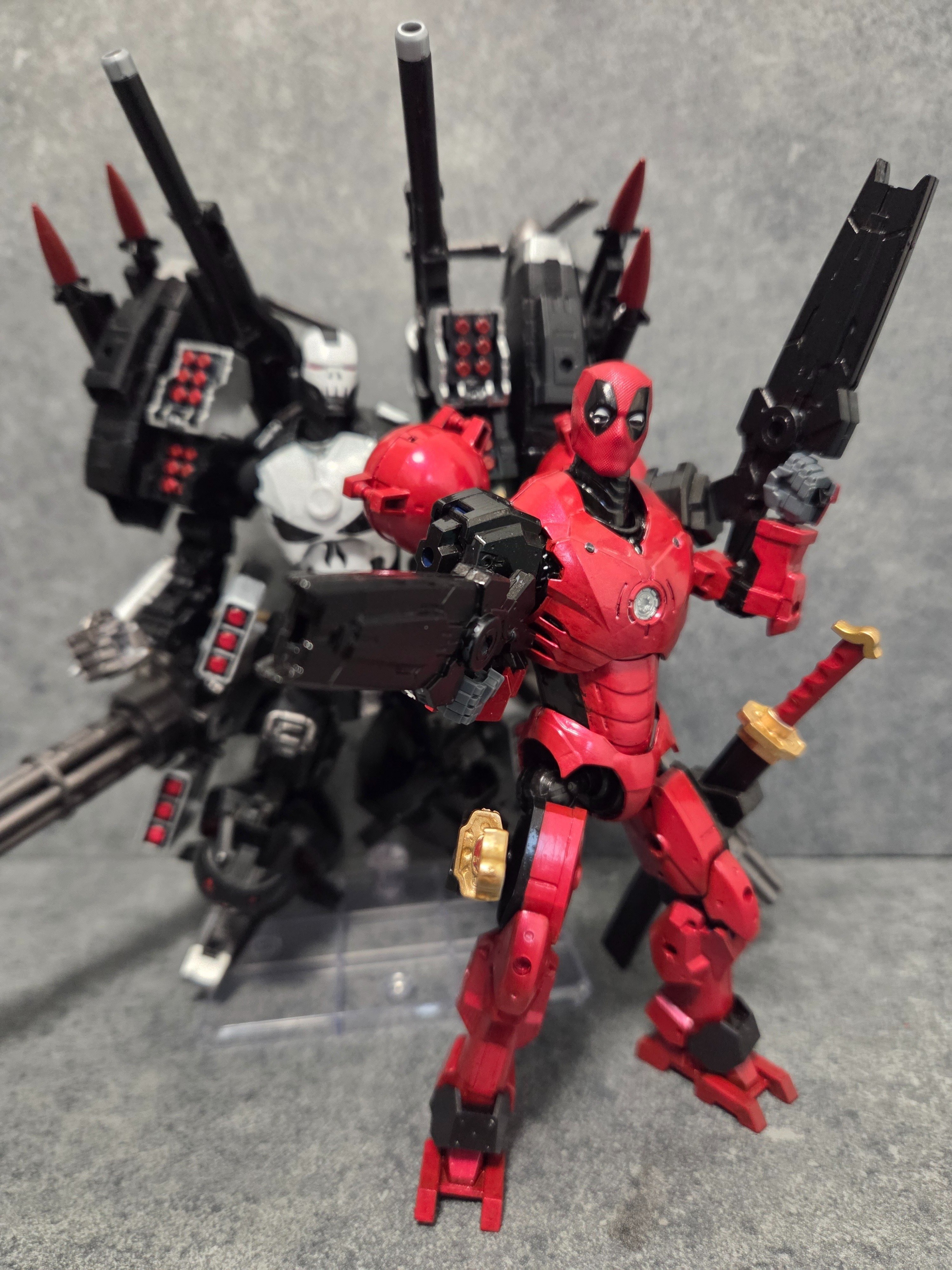 パニッシャーウォーマシンを創る💀Punisher War Machine Custom Build