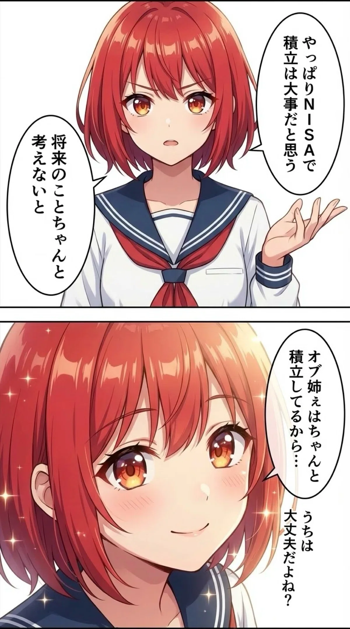 漫画】NISAやめてAIにぶっこんでるけど、ちょっと不安になってきた