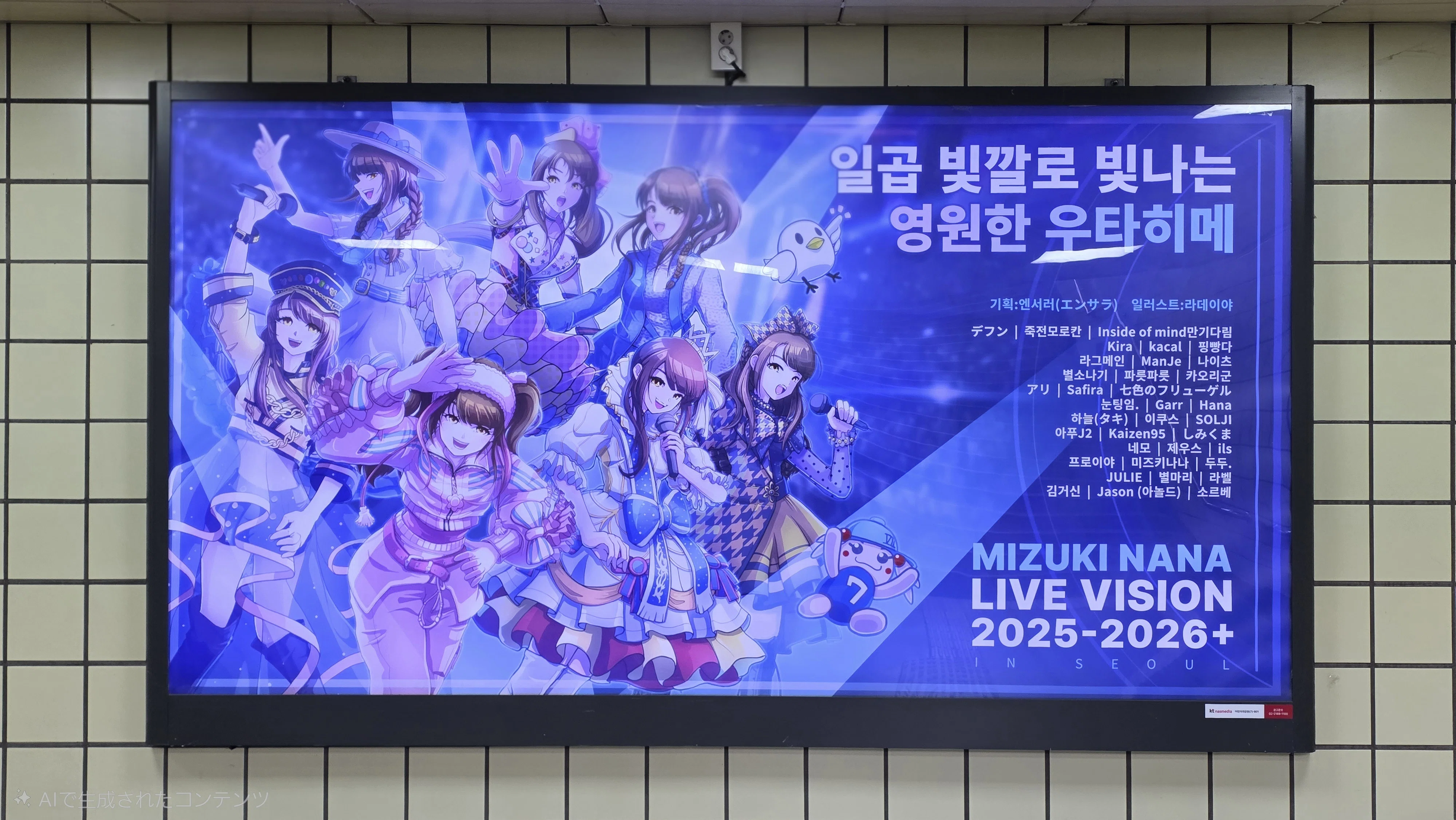 NANA MIZUKI LIVE VISION 2025-2026＋ソウル公演2日間レポ。｜素材