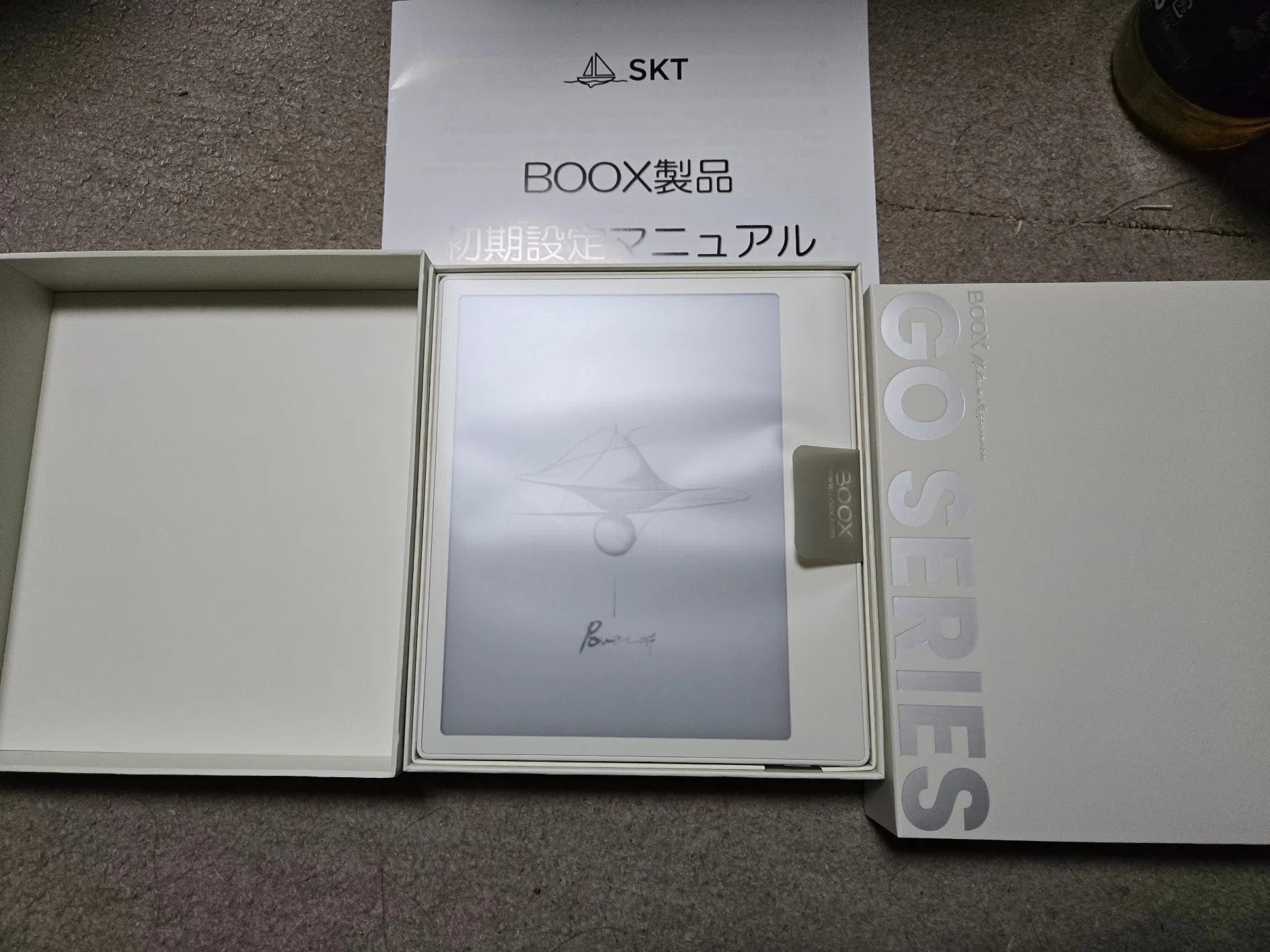 BOOX Go7開封｜ようちゃん(たなよう)