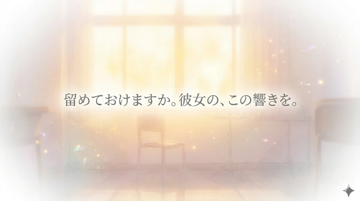 留めておけますか彼女のこの響きを