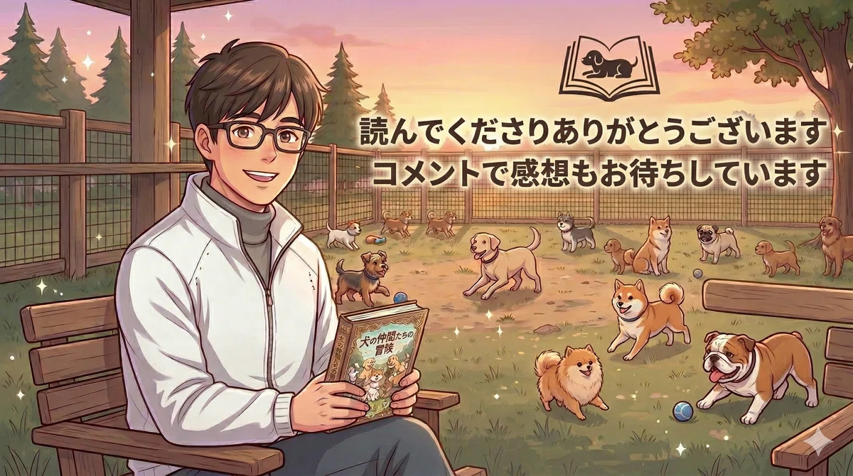 記事を読んでくれた方へのお礼のメッセージが書かれた画像