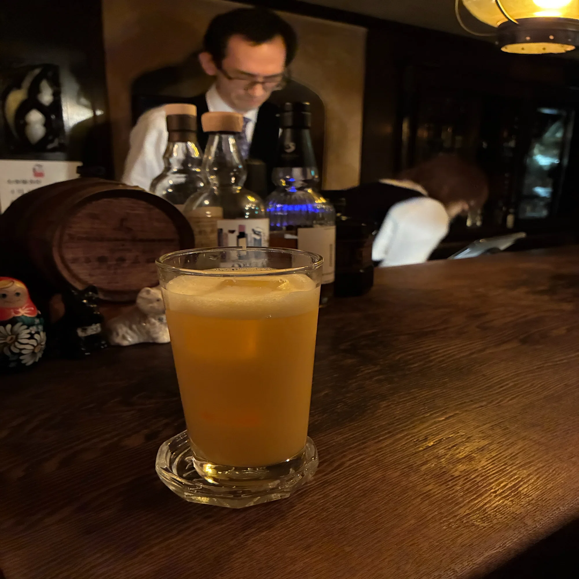文壇バー「ルパン」で愉しむ銀座の夜｜David
