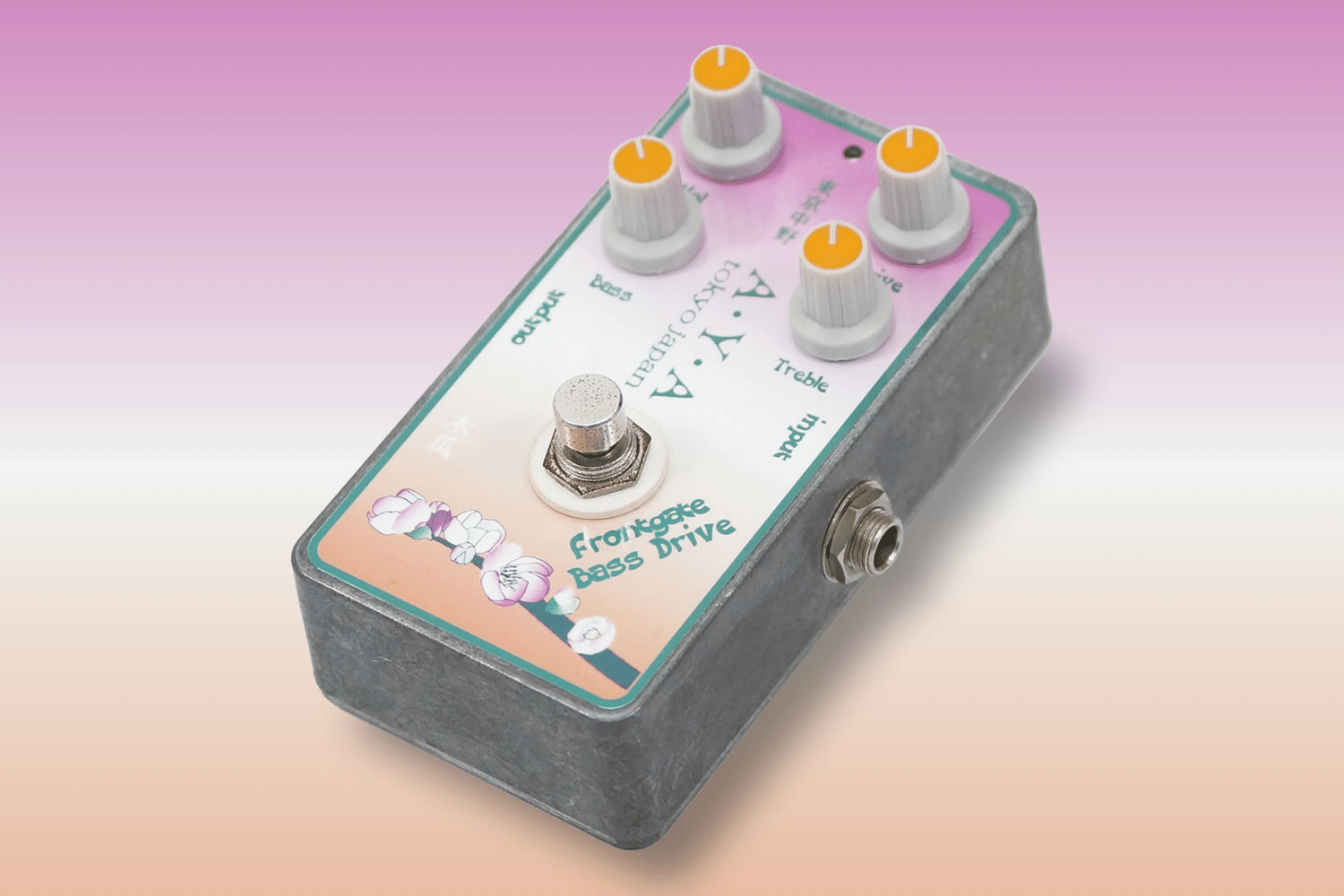 ベース A.Y.A Frontgate Bass Drive 特選中古品！AYA Tokyo Japan によるベース用ドライブペダルが中古で