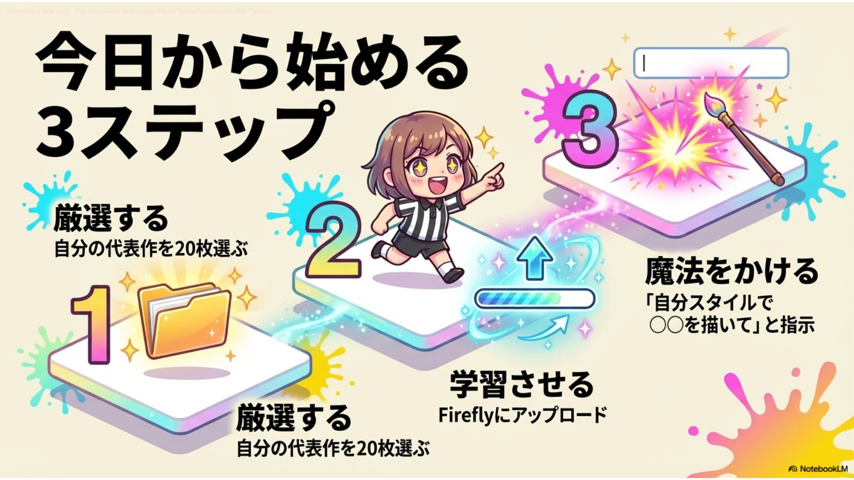 20枚の作品で「専属AI」がゼロ円で作れる。Firefly利用者にβ版開放