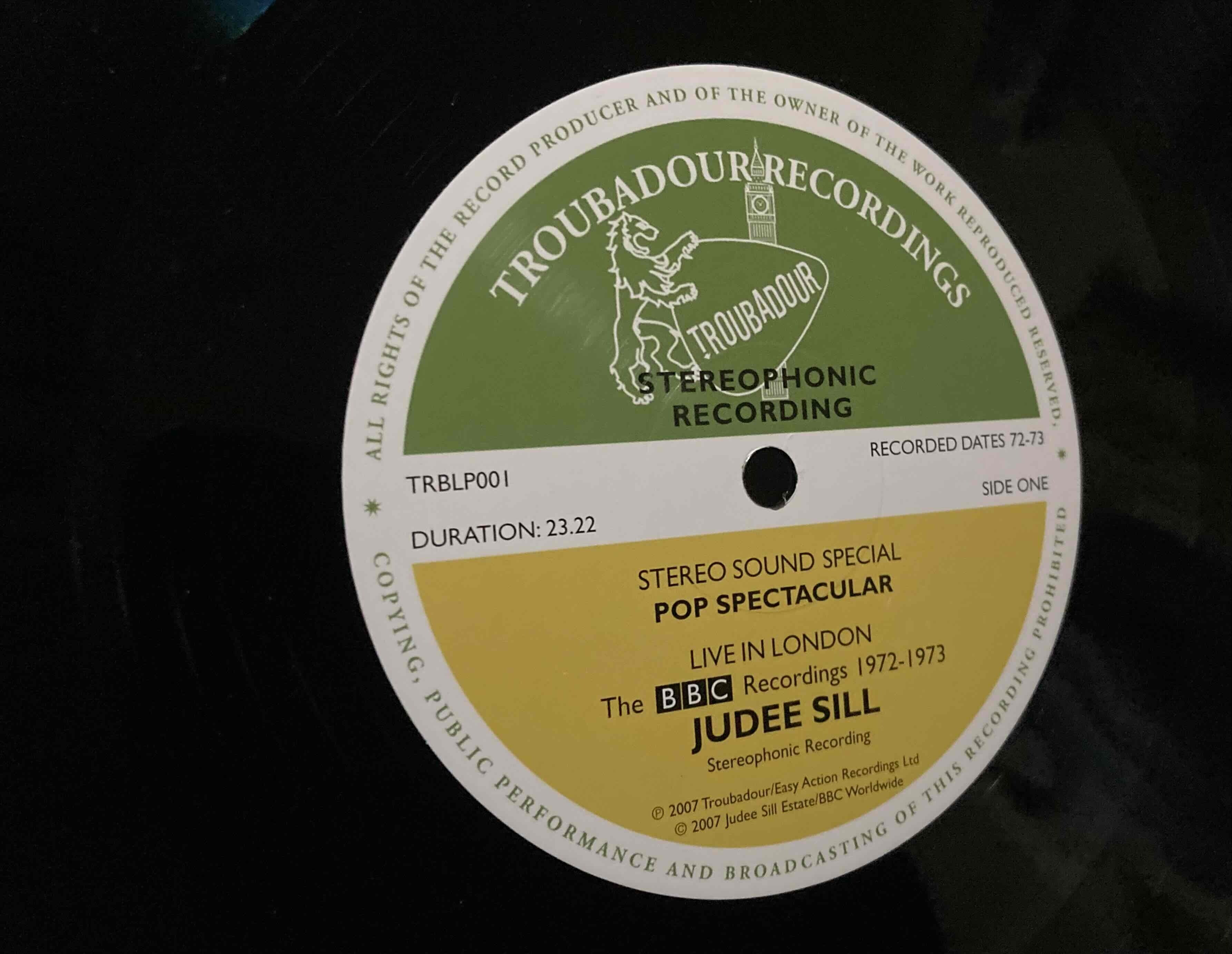 JUDEE SILL ［LIVE IN LONDON (THE BBC RECORDINGS ）］ Troubadour