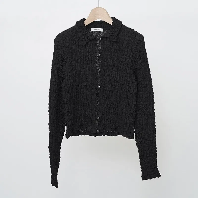 ＜PHEENY＞SHRINK LACE CROPPED SHIRT/シャツ PHEENY（フィーニー） / Shrink Lace Cropped Shirt |公式通販 JACK in