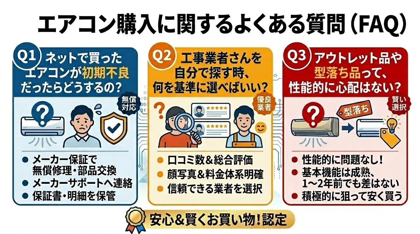 2026年版】エアコン買うならどこが安い？家電量販店の罠と最安で買う裏 