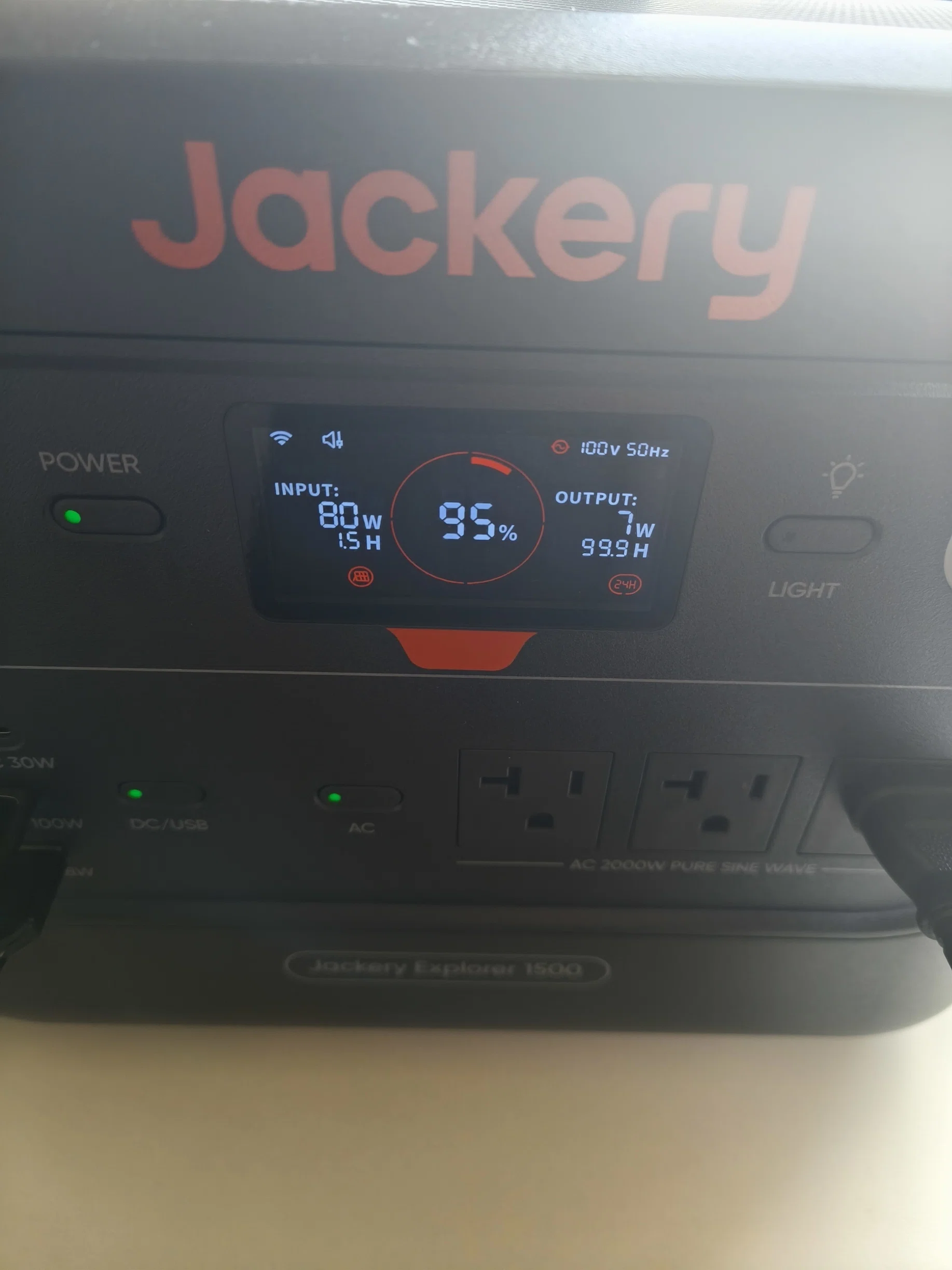 Jackery (ジャクリ) ポータブル電源 1500 New 100W ソーラーパネル