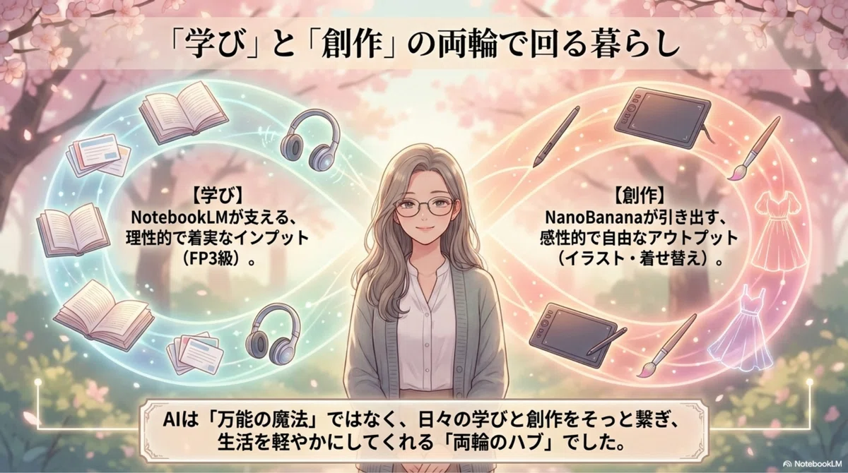 学びと創作の両輪でまわる暮らし