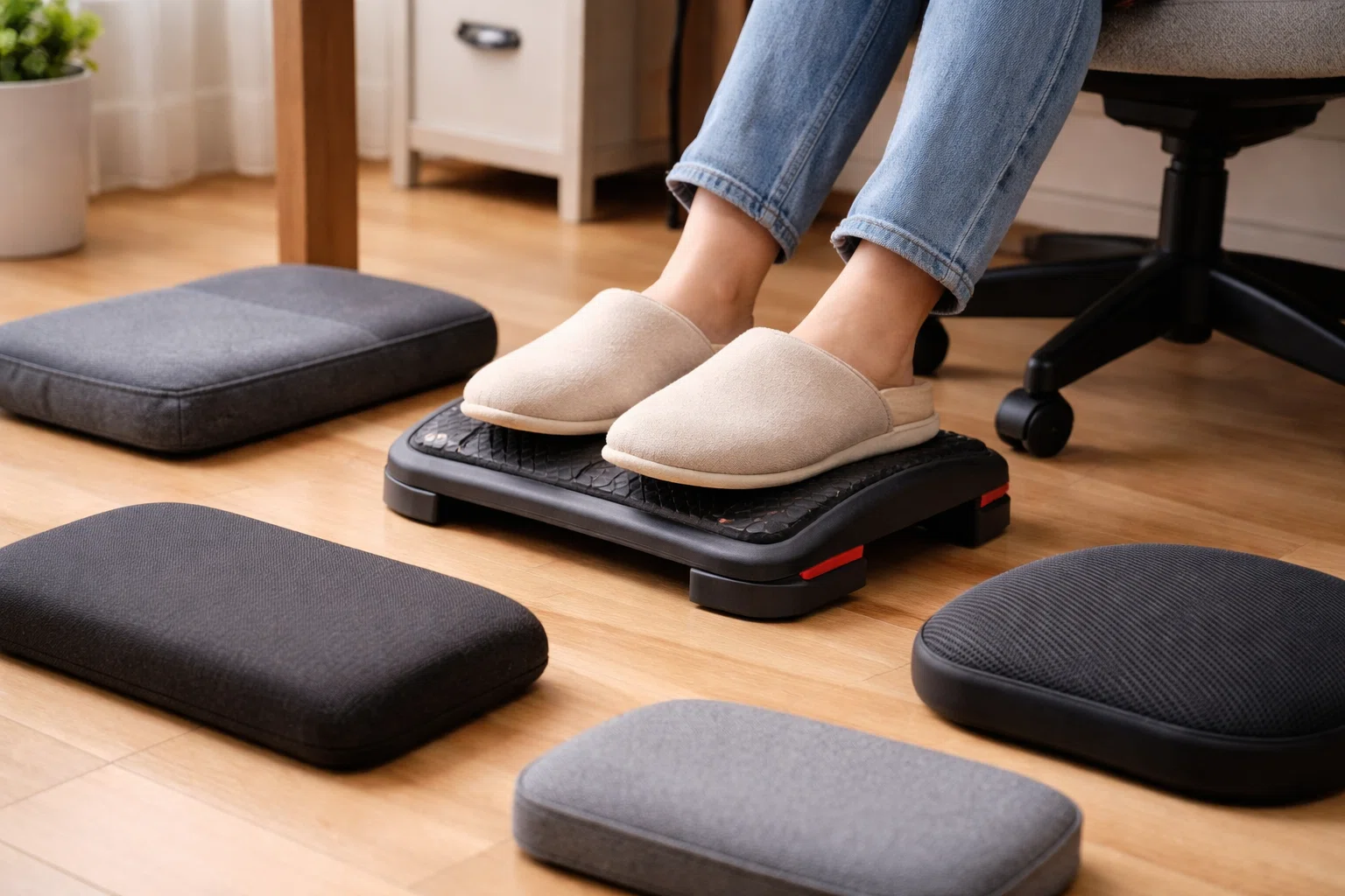 在宅ワーク向けフットレストおすすめ6選！足のむくみ・だるさを軽く 