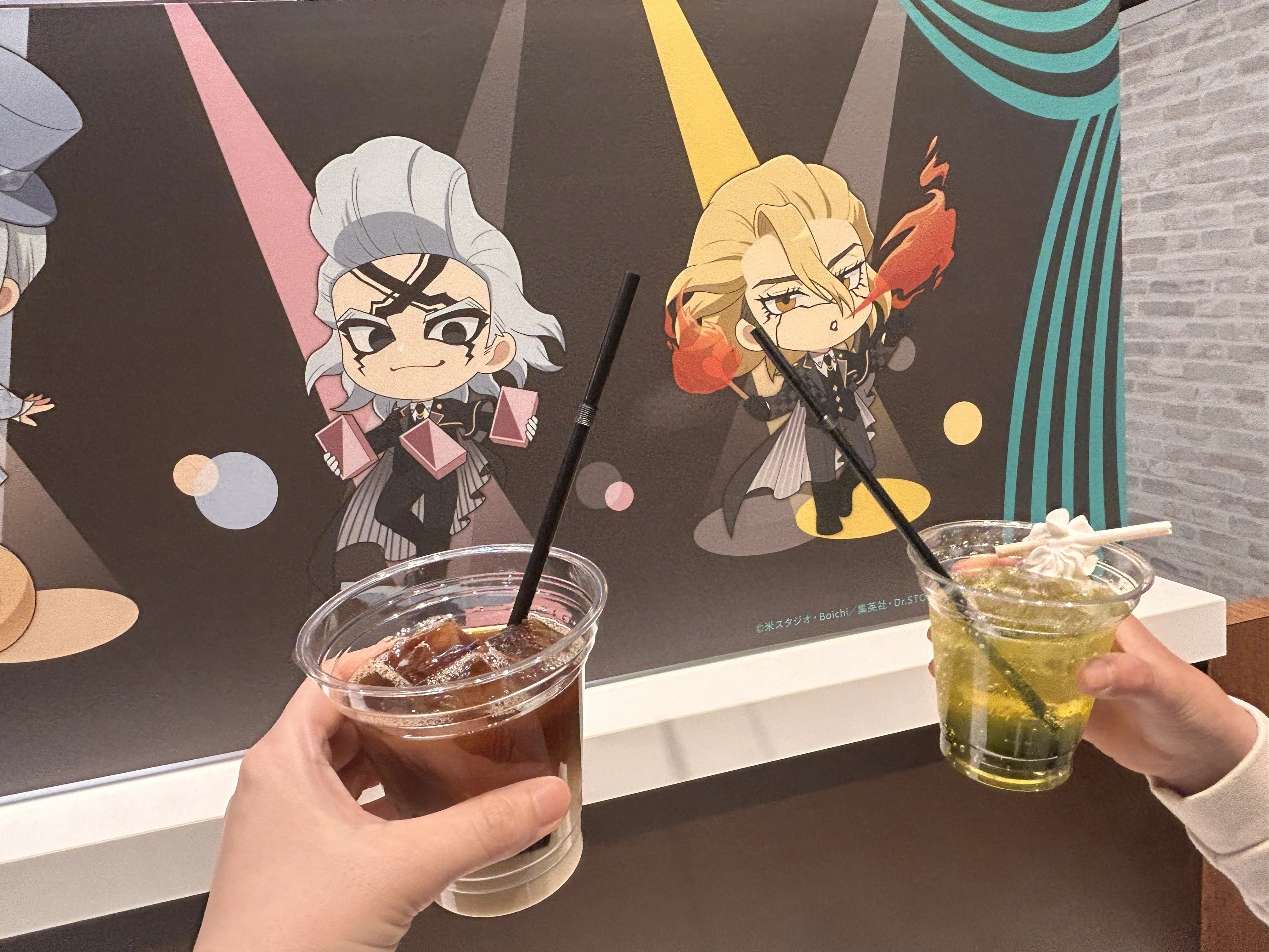 Dr.STONEアニメイトカフェ(CIRCUS)に行ってきた！｜ゆとり