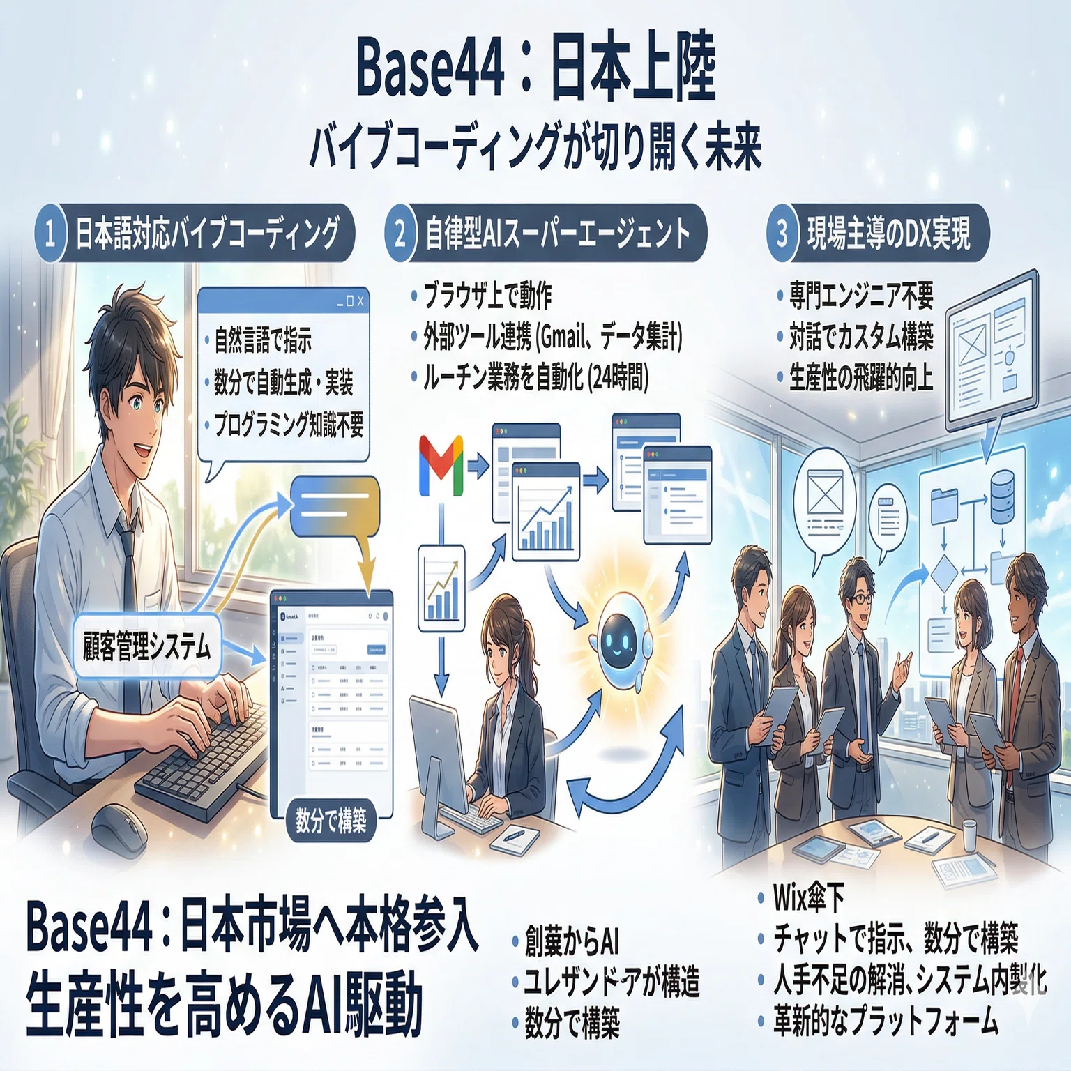Base44」が日本市場に本格参入｜Shingo.Ohmiya