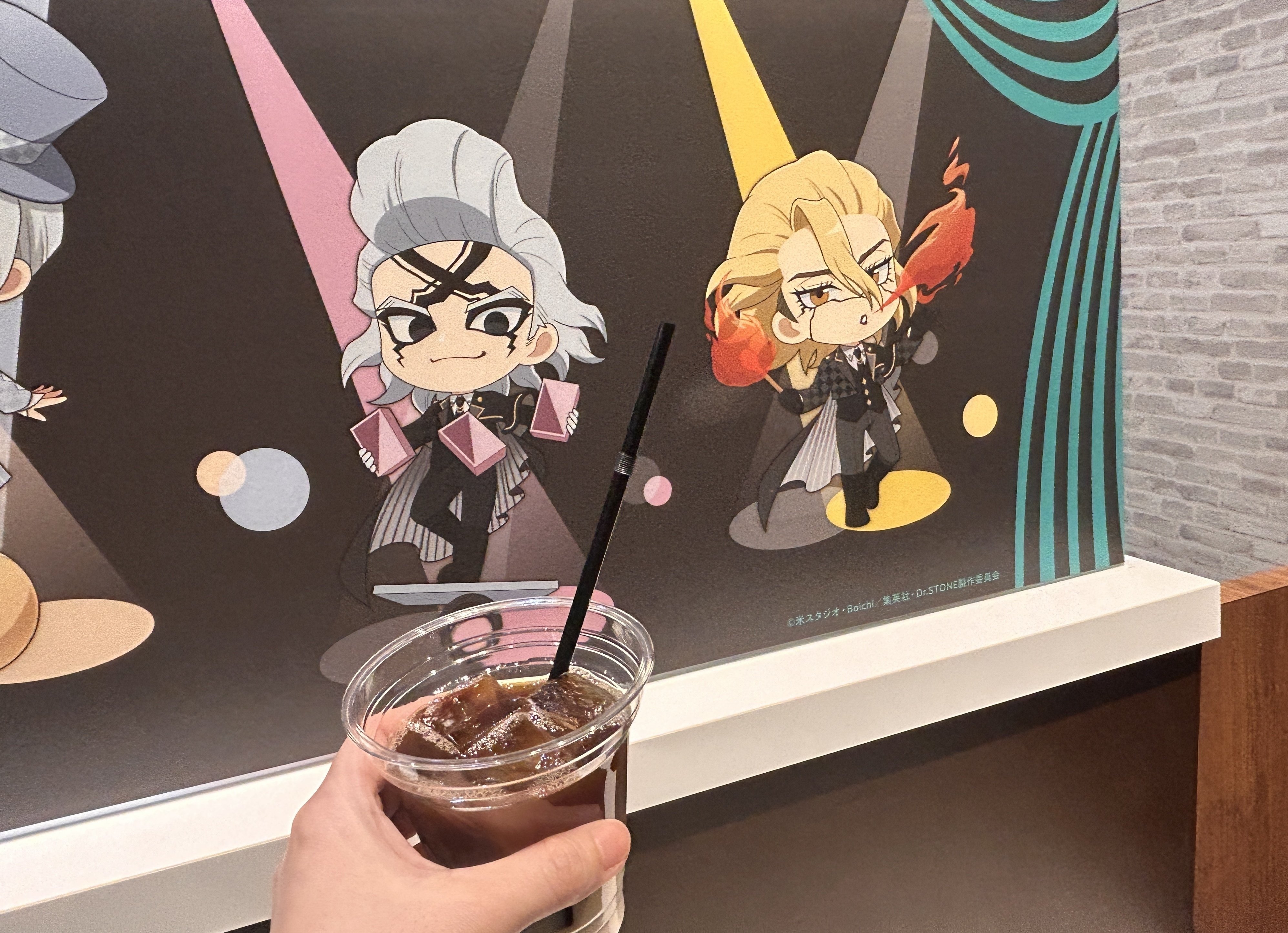 Dr.STONEアニメイトカフェ(CIRCUS)に行ってきた！｜ゆとり
