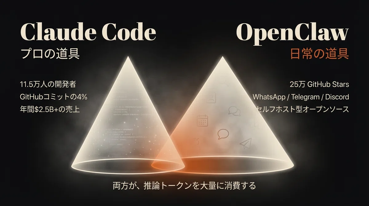 Claude Codeが火をつけ、OpenClawが炎を広げた