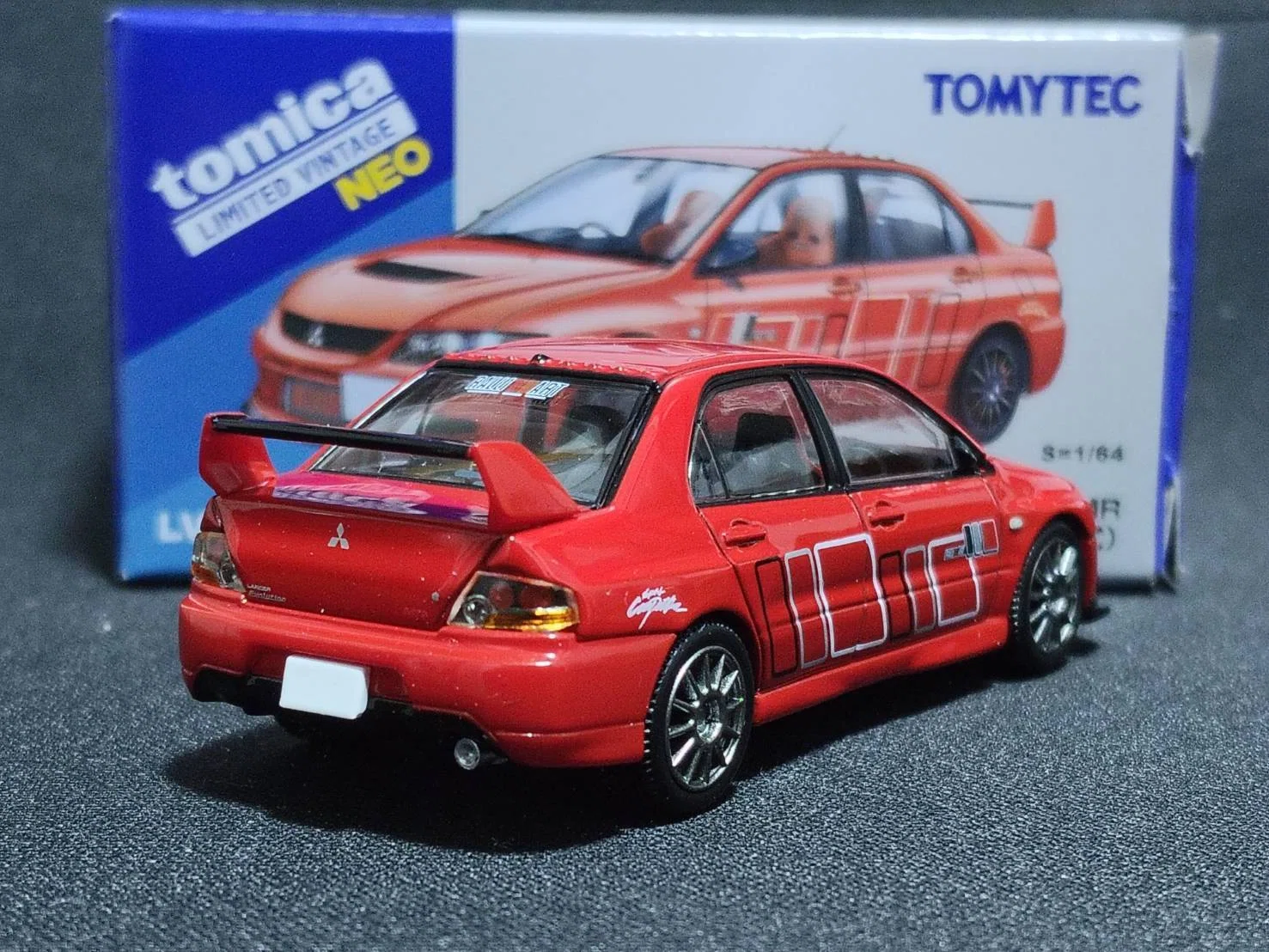 【新品】TOMICA LIMITED VINTAGE NEO 三菱ランサーGSR tomica LIMITED VINTAGE NEO 1/64 MITSUBISHI LANCER EVOLUTION Ⅸ MR
