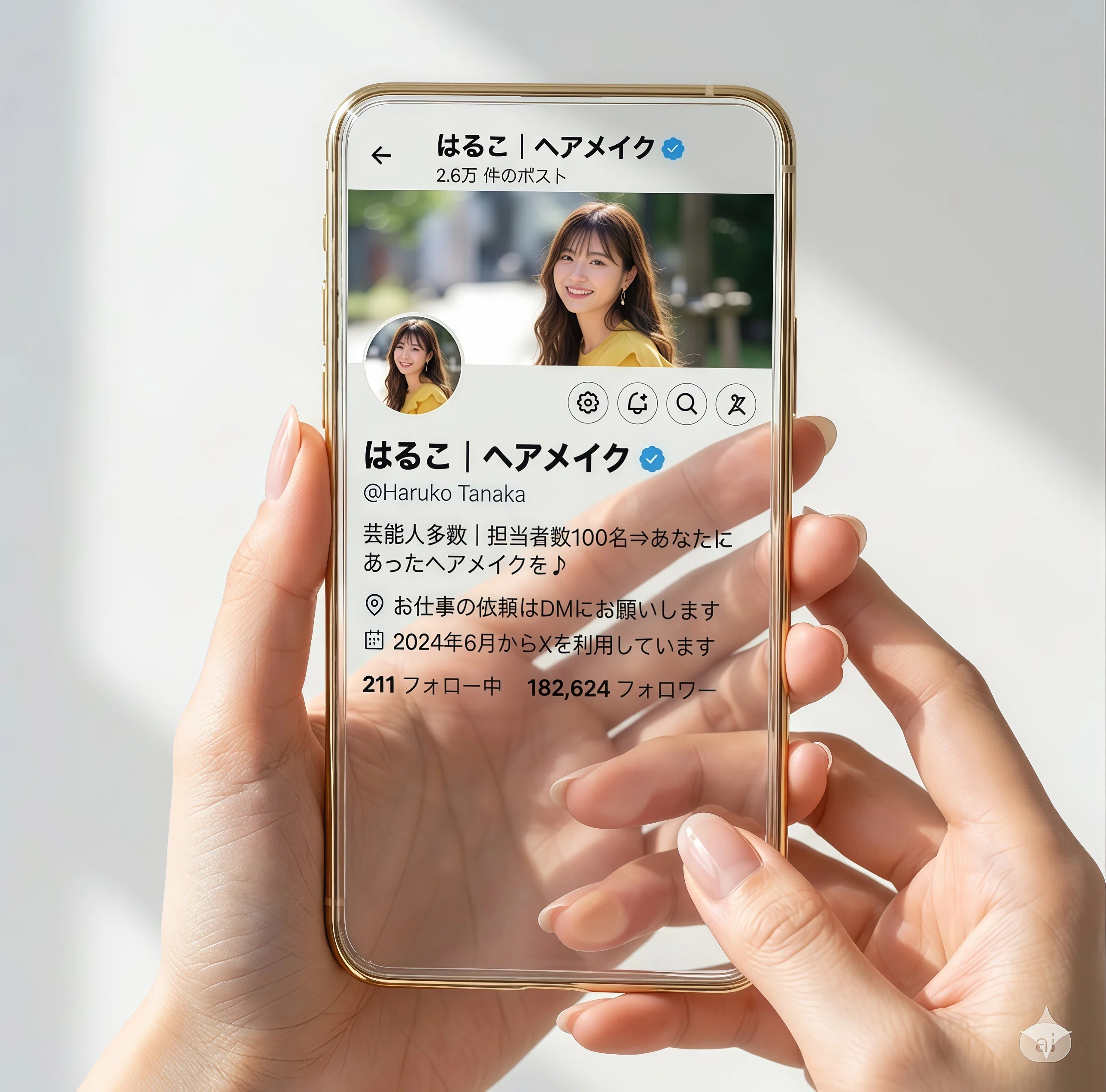 コピペだけ！誰でも5分！】SNSでバズリ中！「透明ガラスケース × 自分X