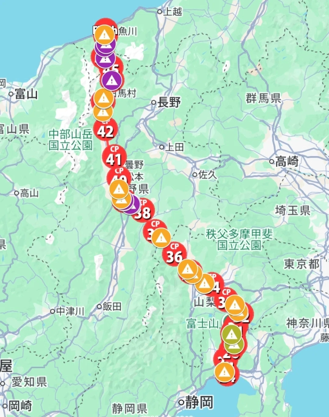 世界一への旅 138日目 ～距離620km走る間に富士登山2回するやつ