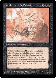 EDH・統率者】限界重厚デッキ向けカード、《Frankenstein's Monster