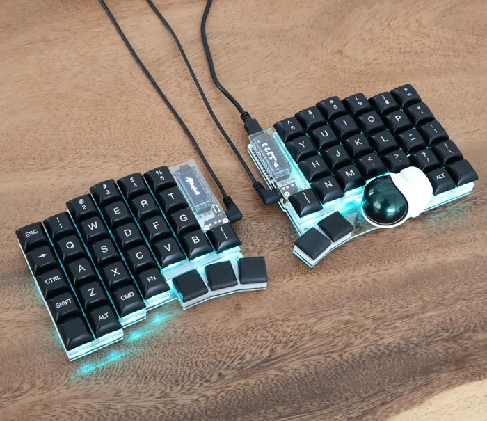 トラックボール付き分割キーボードのおすすめ7選｜もうマウスには戻れ