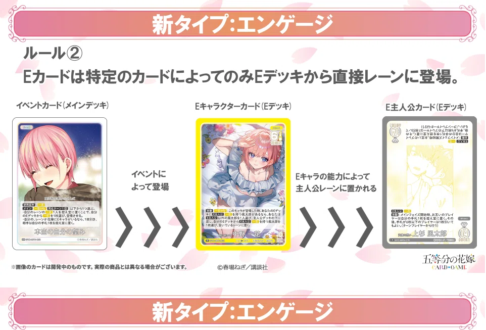 五等分の花嫁カードゲーム～お祭り騒ぎの日常カード紹介①～｜りあ