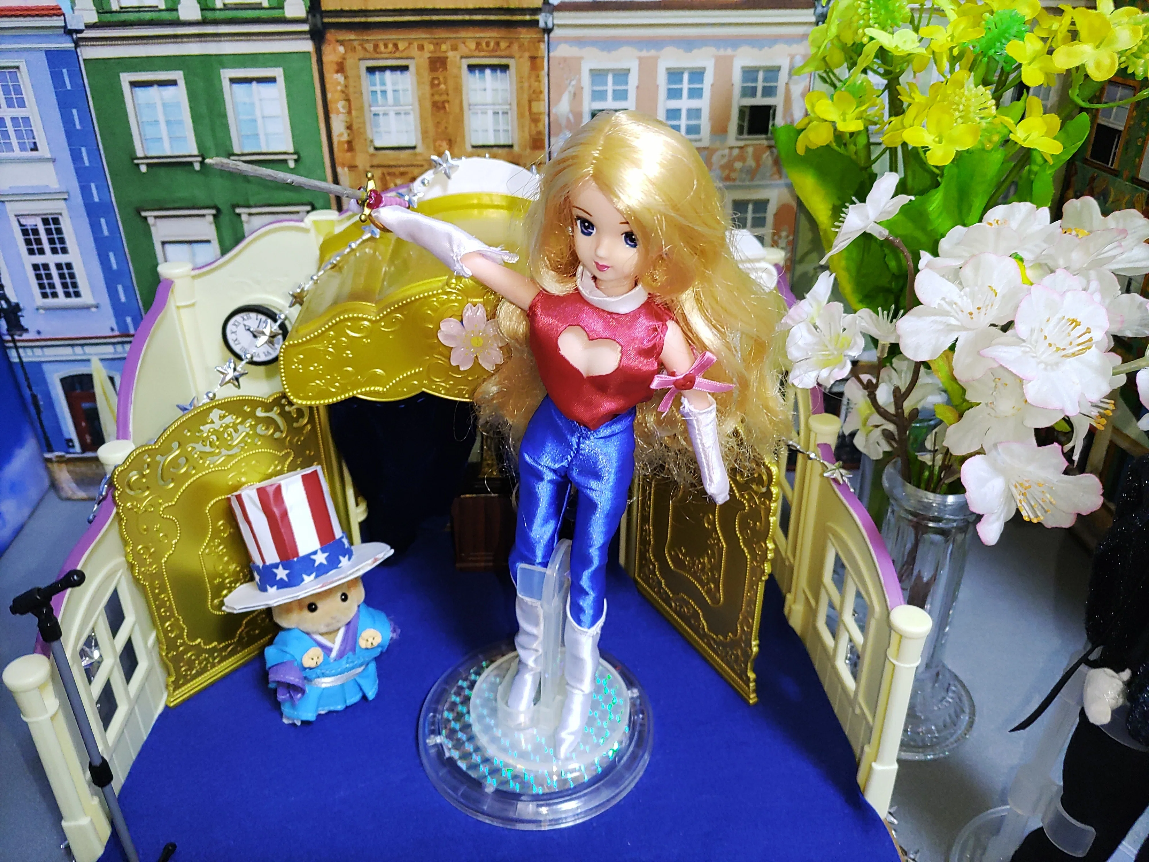 〇〇 リカちゃん キューティハニー エルサ ソフビ まとめ キューティーハニーリカちゃんを製作しました。｜瑠璃色 感謝の祈り