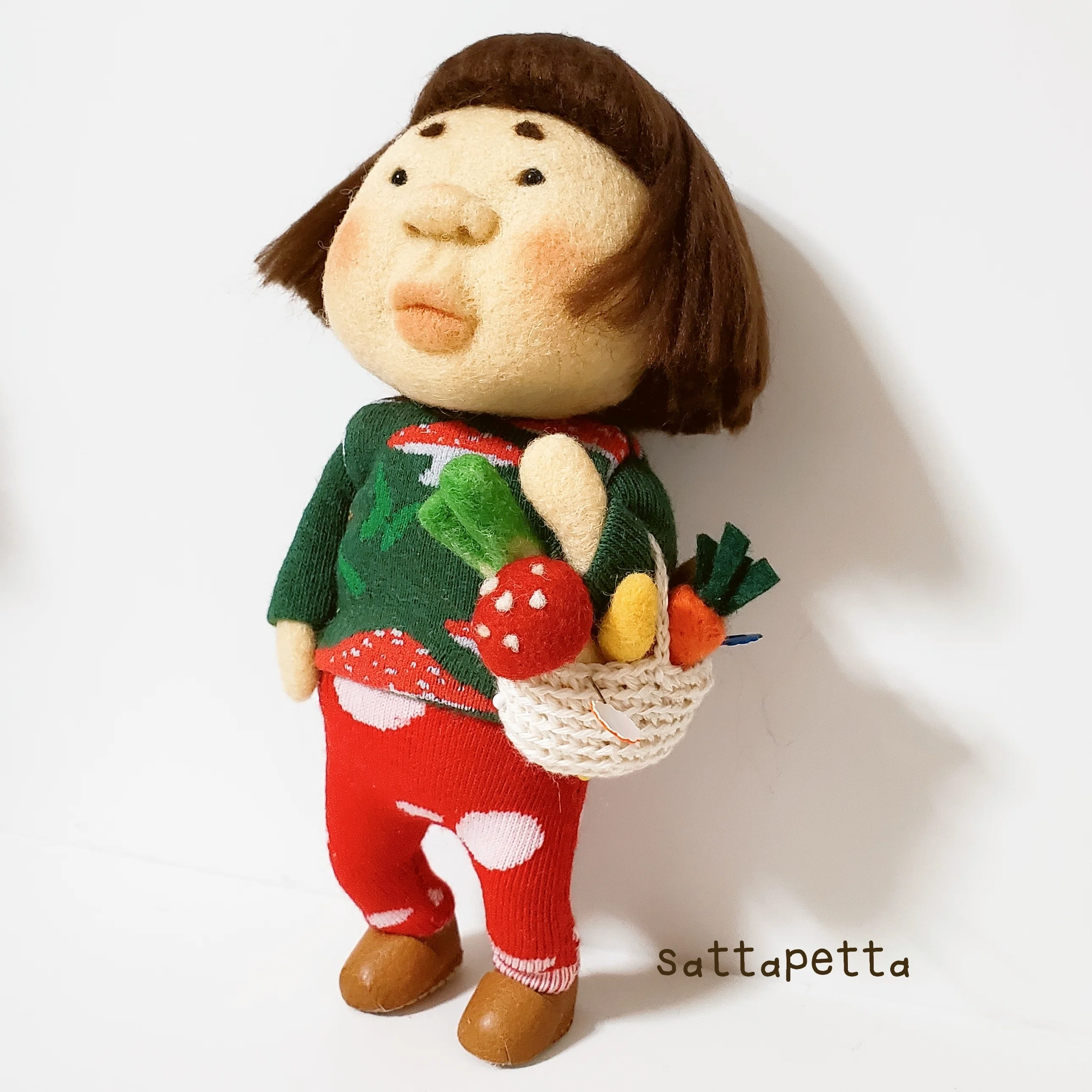 毎日羊毛フェルト｜satta petta