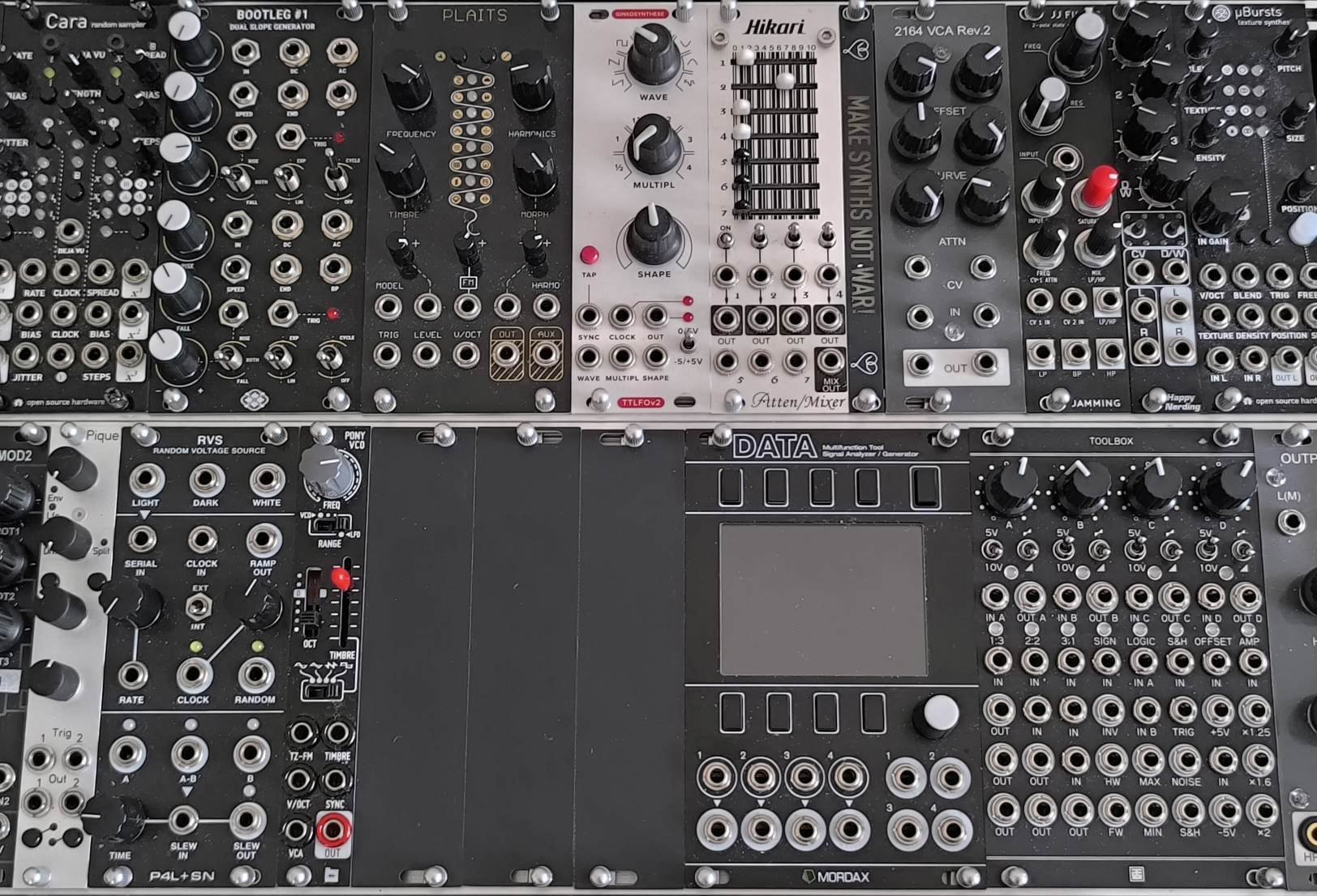 お気に入りの色々使えるモジュラーシンセのモジュール達｜HAGIWO/ハギヲ