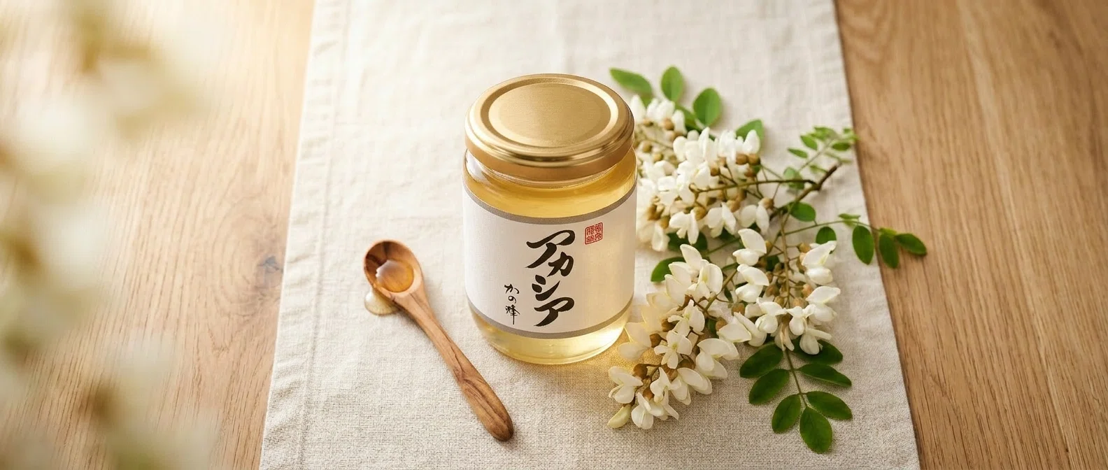 アカシア蜂蜜が「初めての1本」によく選ばれる理由｜かの蜂 | はちみつ